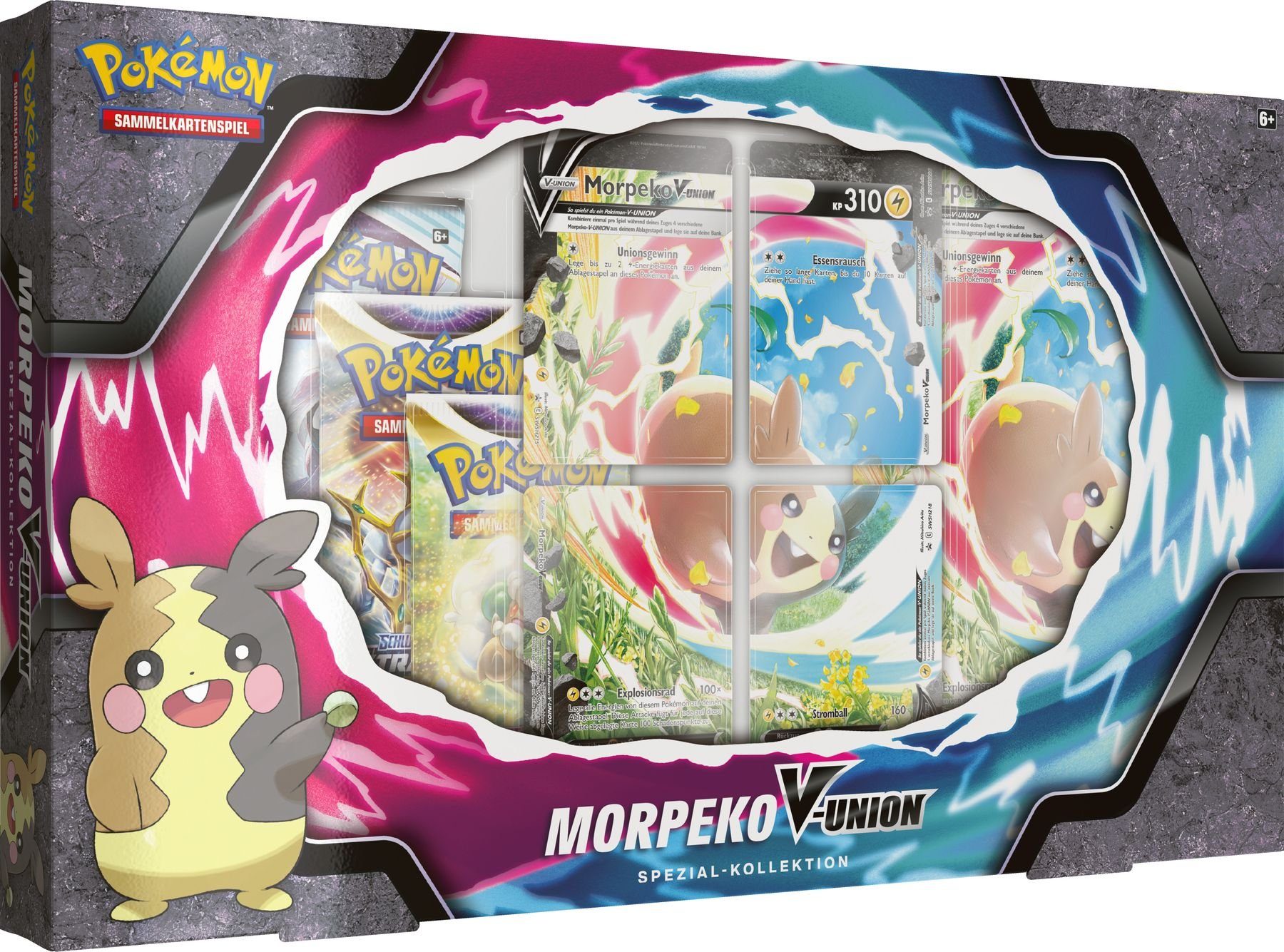 POKÉMON Sammelkarte Pokemon Morpeko-V-Union Spezial-Kollektion