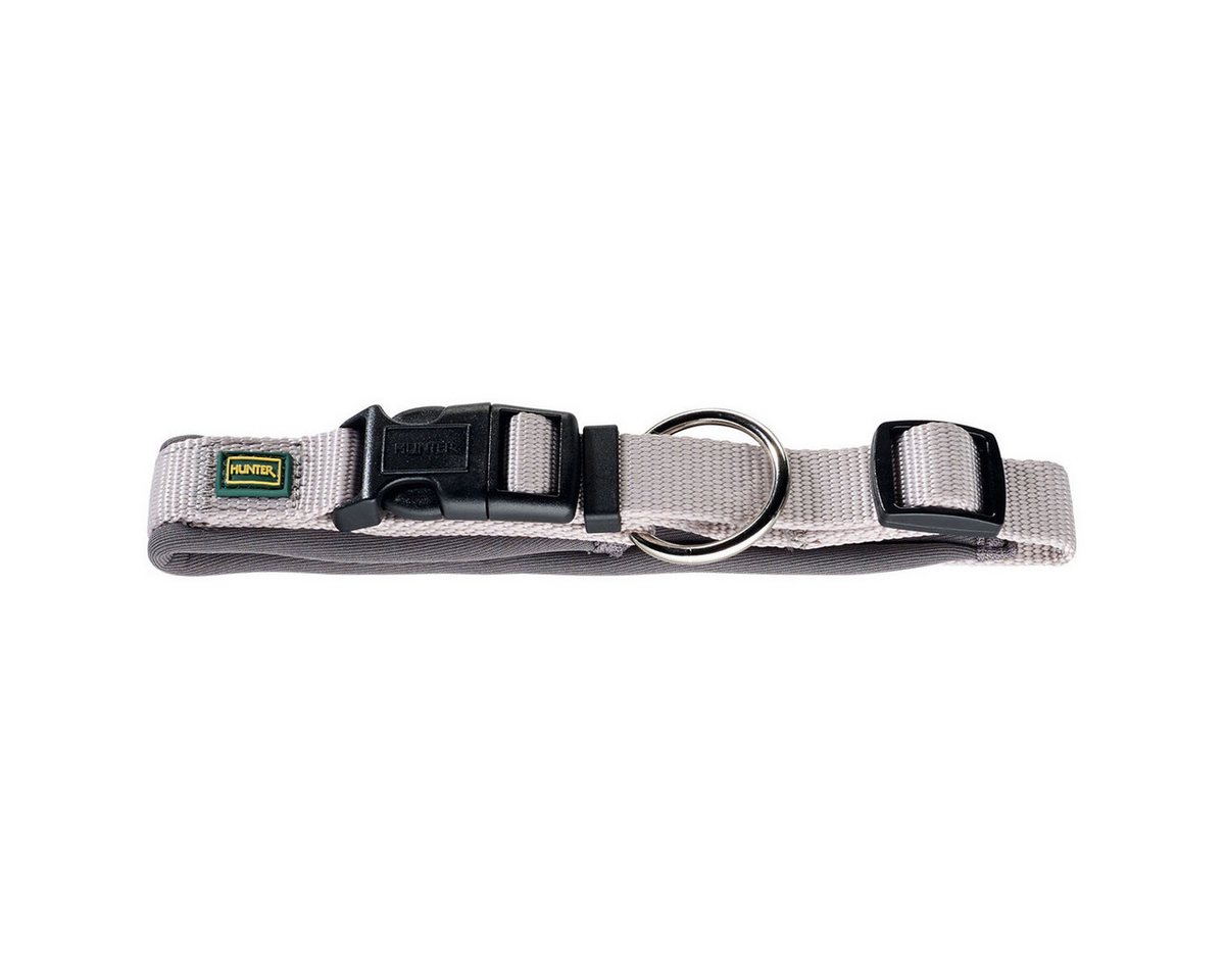 Thumbnail - Hunter Tierbedarf Hunde-Halsband Halsband Neopren Vario Plus grau/grau
