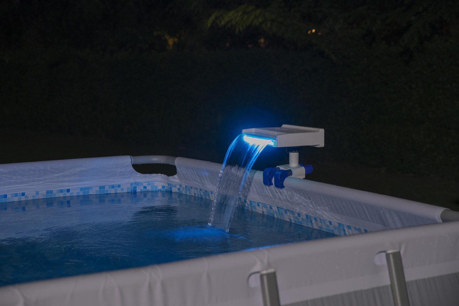 Bestway Poolwasserfall Flowclear™ mit LED-Licht