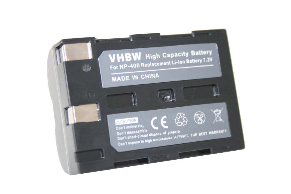vhbw kompatibel mit Samsung GX-20, GX-10 Kamera-Akku Li-Ion 1200 mAh (7,2 V)