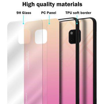 Cadorabo Handyhülle Huawei MATE 20 PRO Huawei MATE 20 PRO, Robustes Hard Case - Handy Schutzhülle - Hülle - Back Cover Bumper