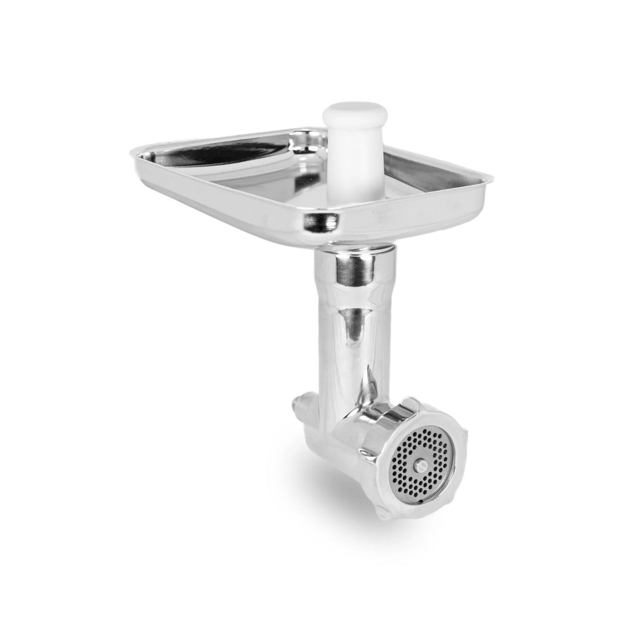 Messerschmidt Fleischwolfaufsatz Messerschmidt Edelstahlwolf Gr. 5 für KitchenAid