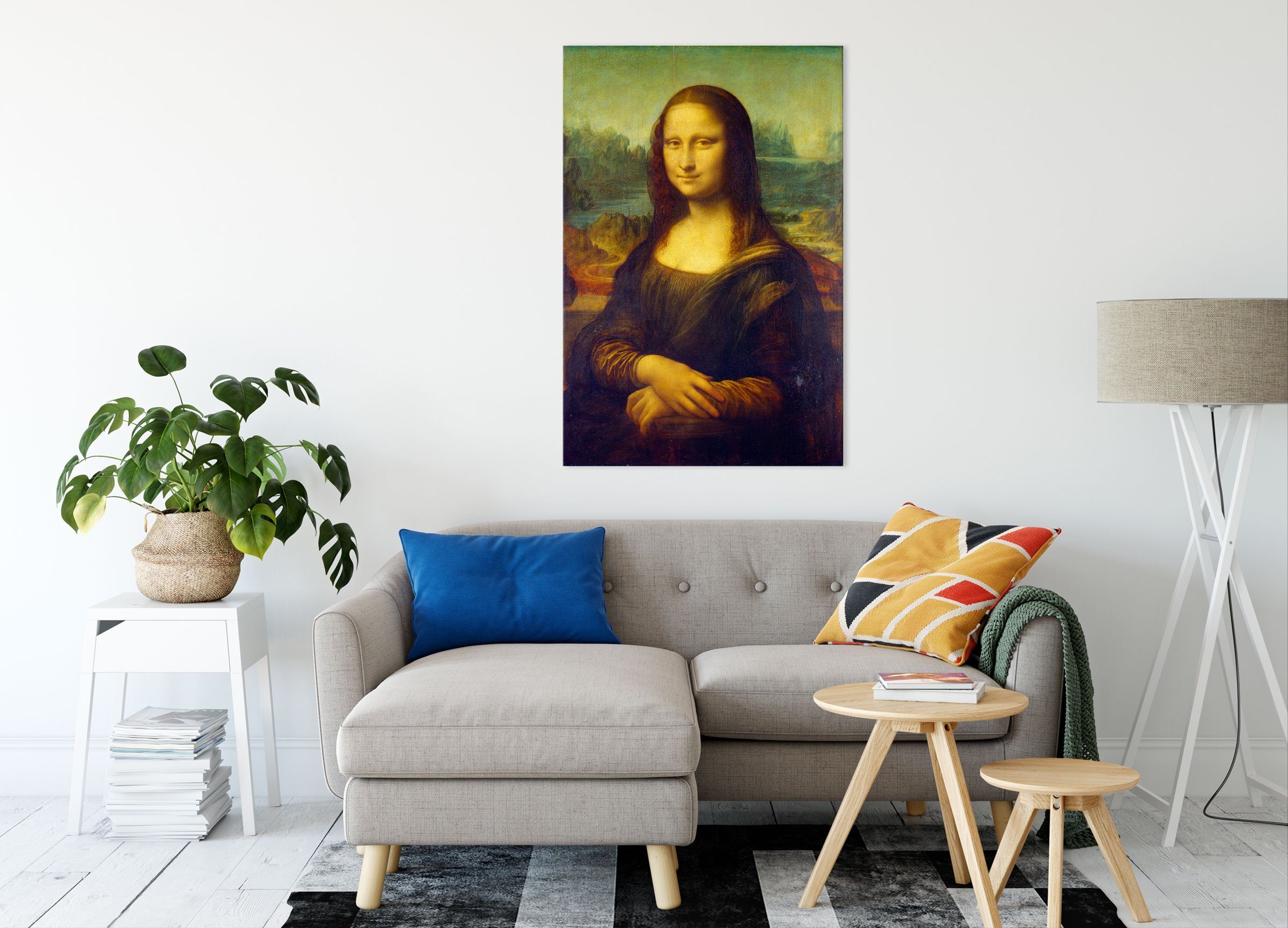 Pixxprint Leinwandbild Leonardo da Vinci - günstig online kaufen