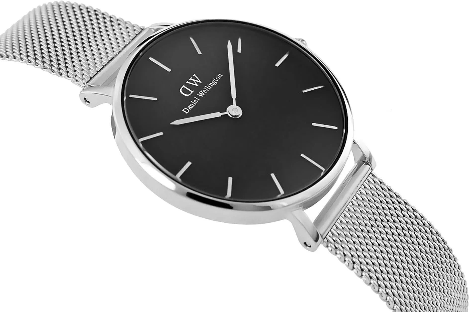 Daniel Wellington Quarzuhr Petite Sterling S Black
