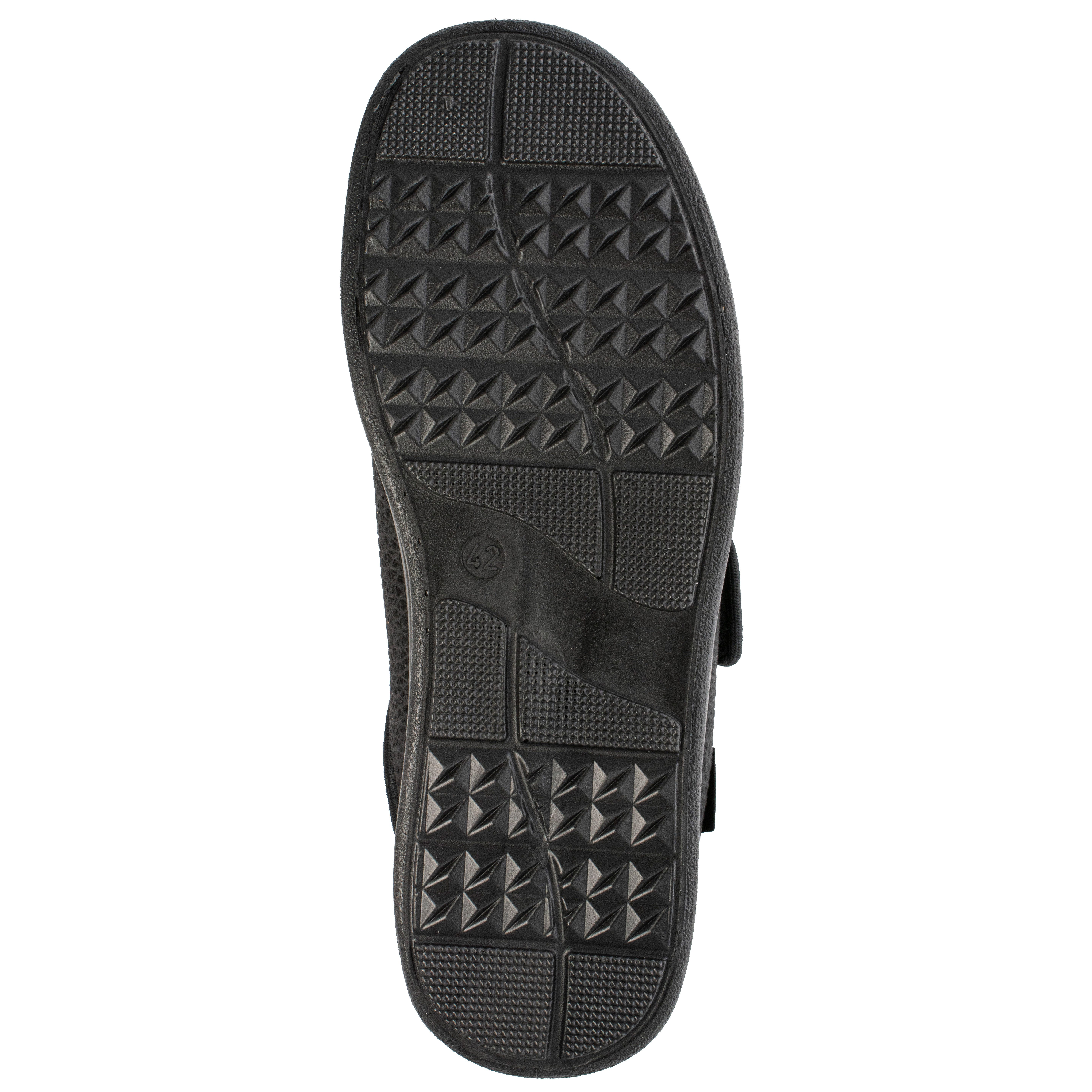 Fischer-Markenschuh Ortho Pantoffel Pantoffel, Weite K, Einlegesohle herausnehmbar, Klettverschlüsse