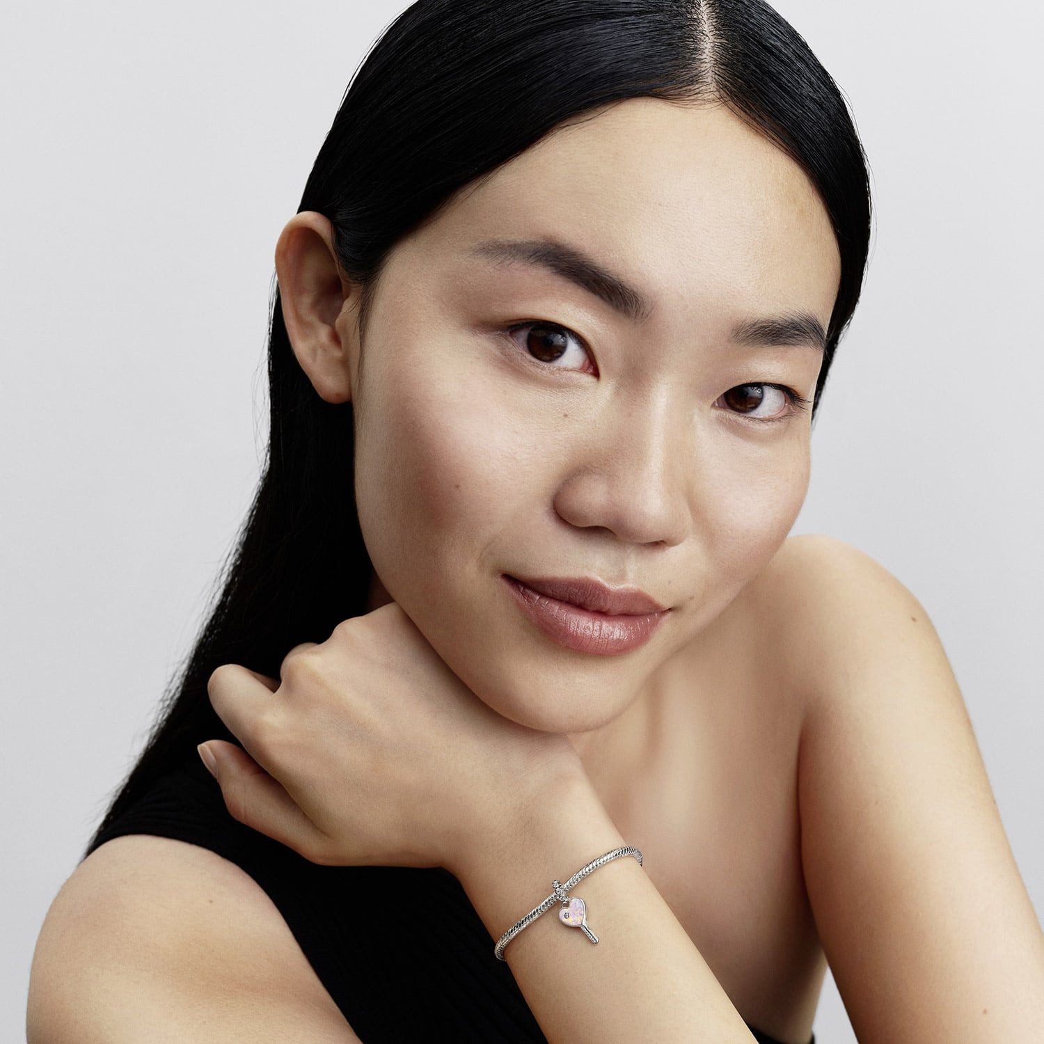 Pandora Kettenanhänger Charm-Opalisierender -Silber günstig online kaufen