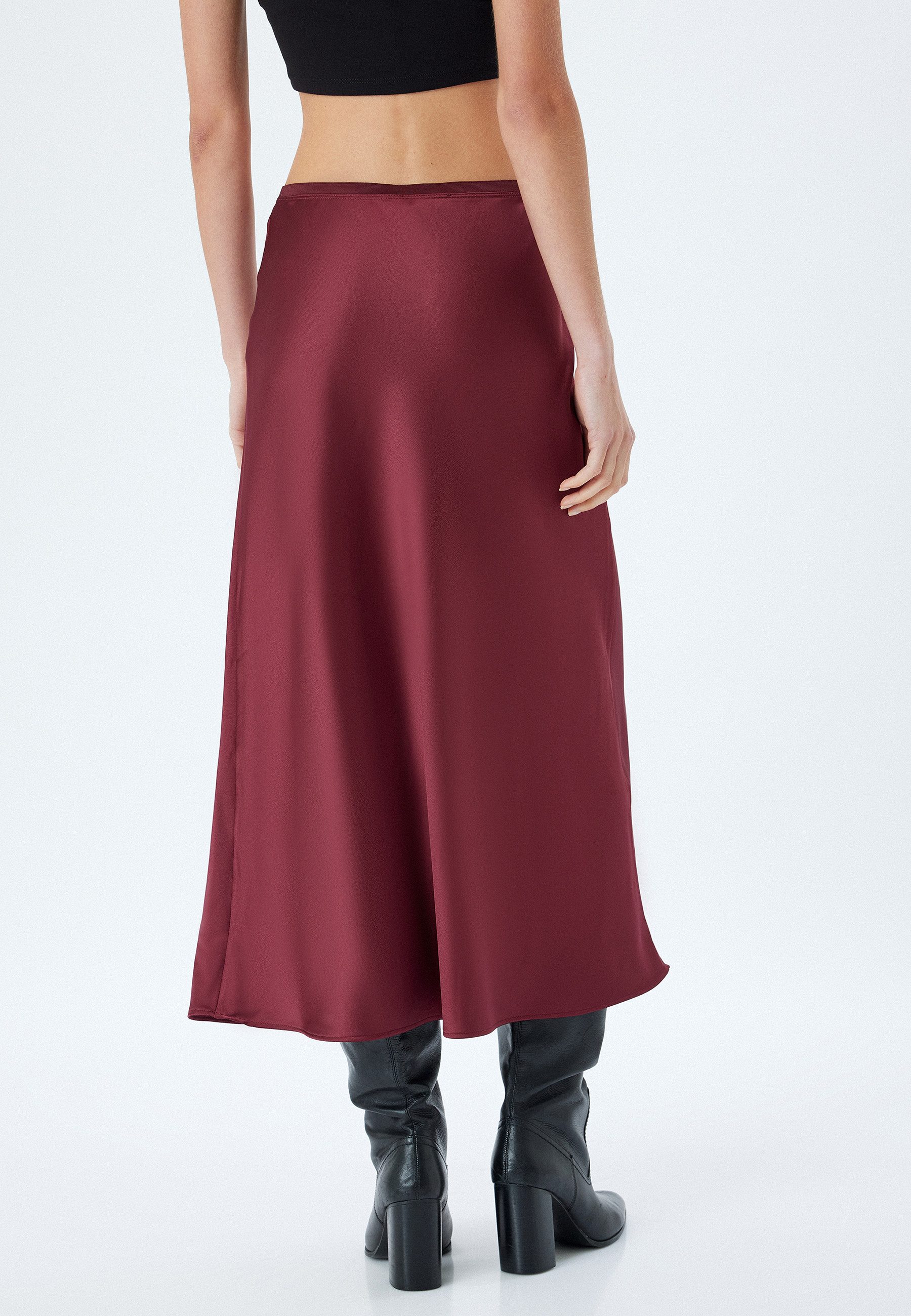 Koton Midirock Midi Länge A Form