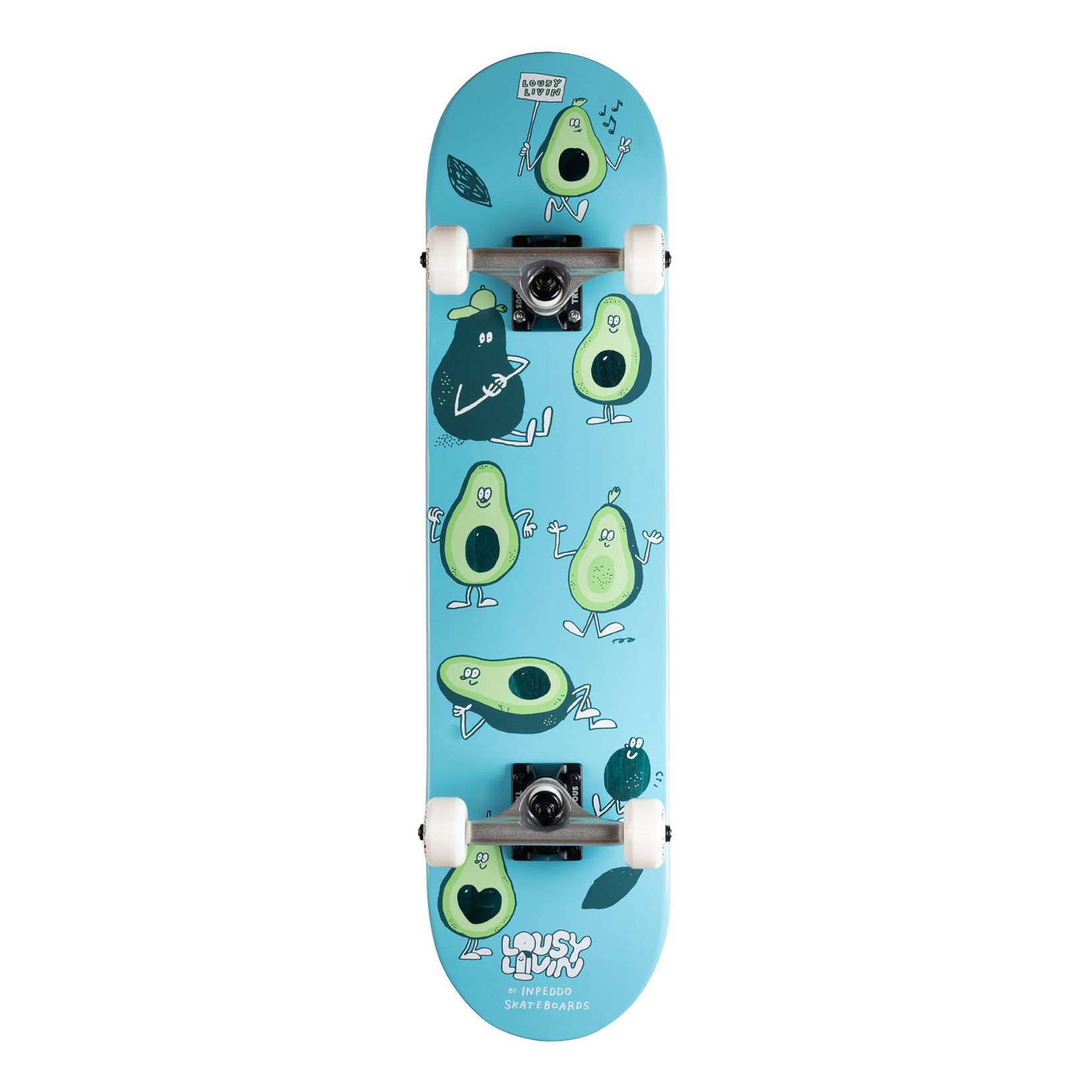 Inpeddo Skateboard »x Lousy Livin Kinder Komplettboard Avocado Standard