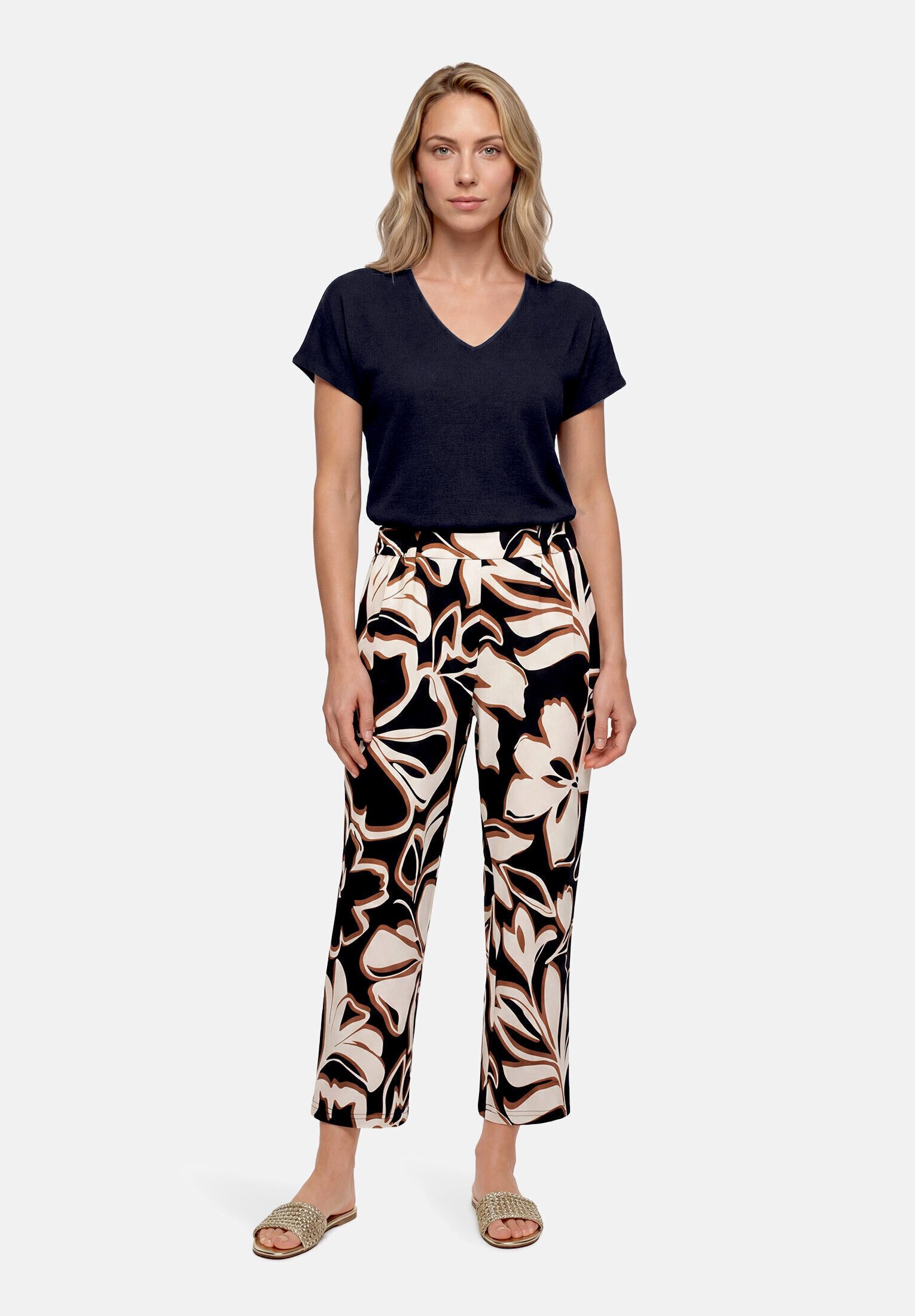 Betty Barclay Schlupfhose Damen mit Bundfalten
