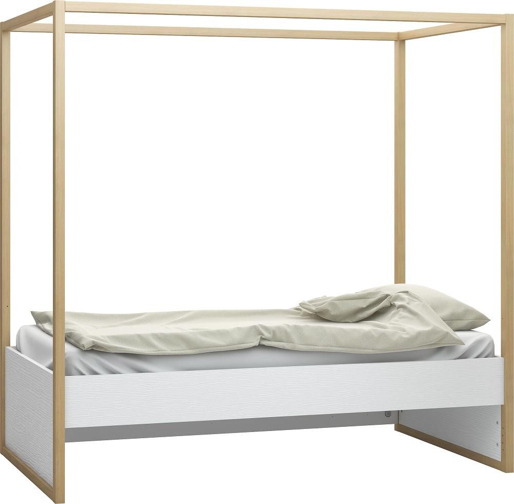 99rooms Bettgestell 99rooms Dakkara IV Bettgestell (Schlafzimmerbett, Bett), 90x200 cm, mit Lattenrost, viel Stauraum, Skandinavisch Design