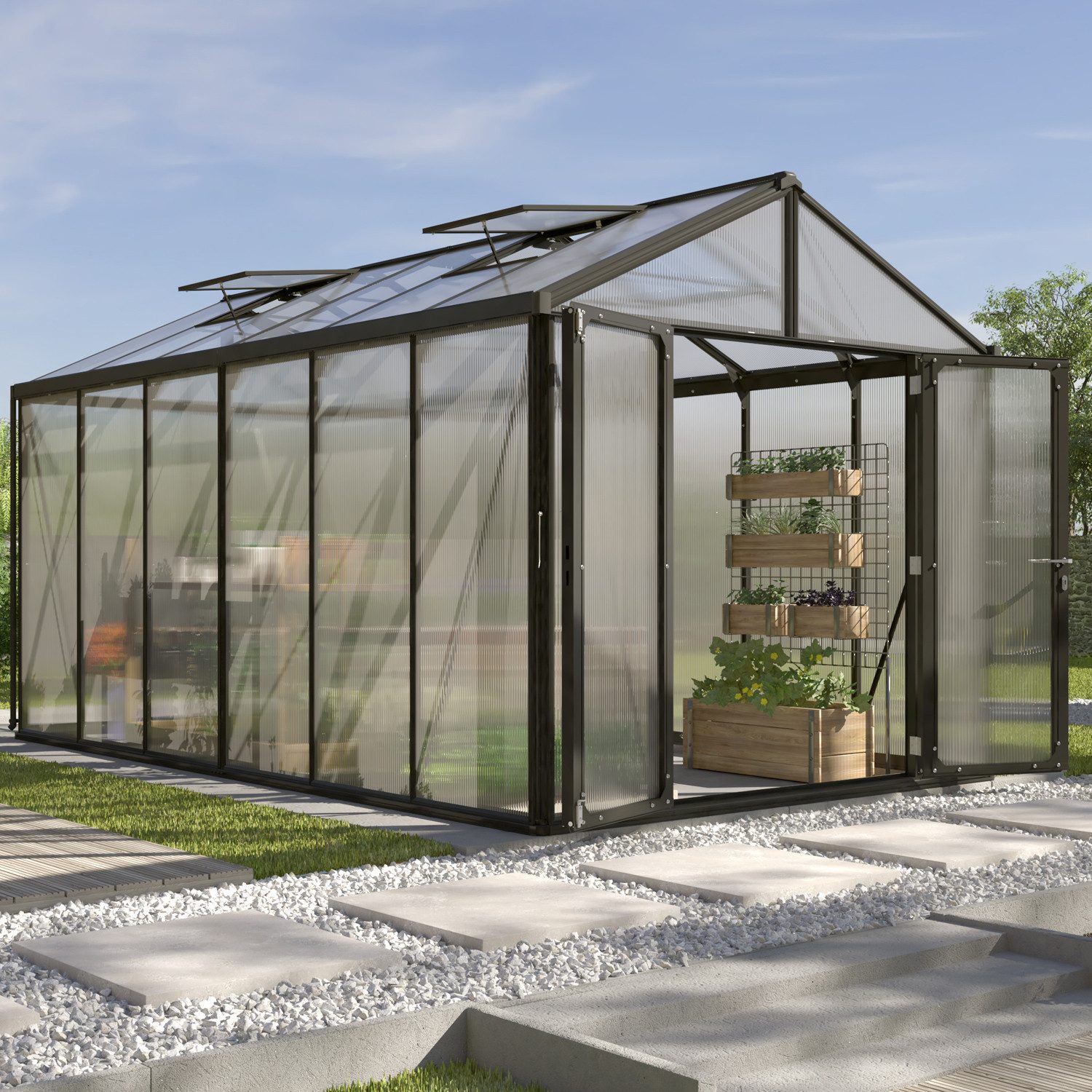 Vitavia Gewächshaus Zeus Comfort 11900,...