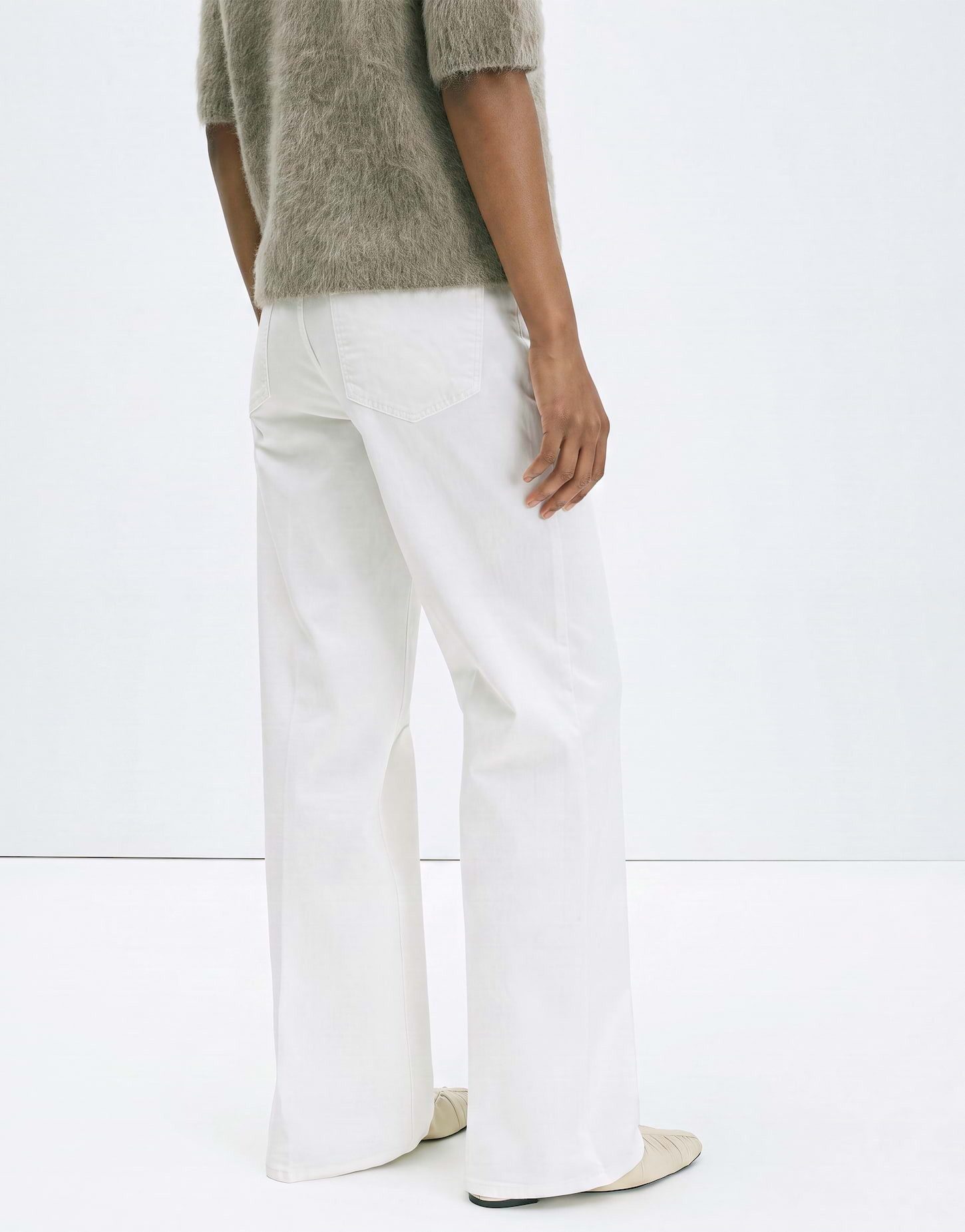 someday Bootcut-Jeans CARIE ICONIC aus BCI Cotton Mix Mid Rise leicht ausgestelltes Bein, elastischer Stoff
