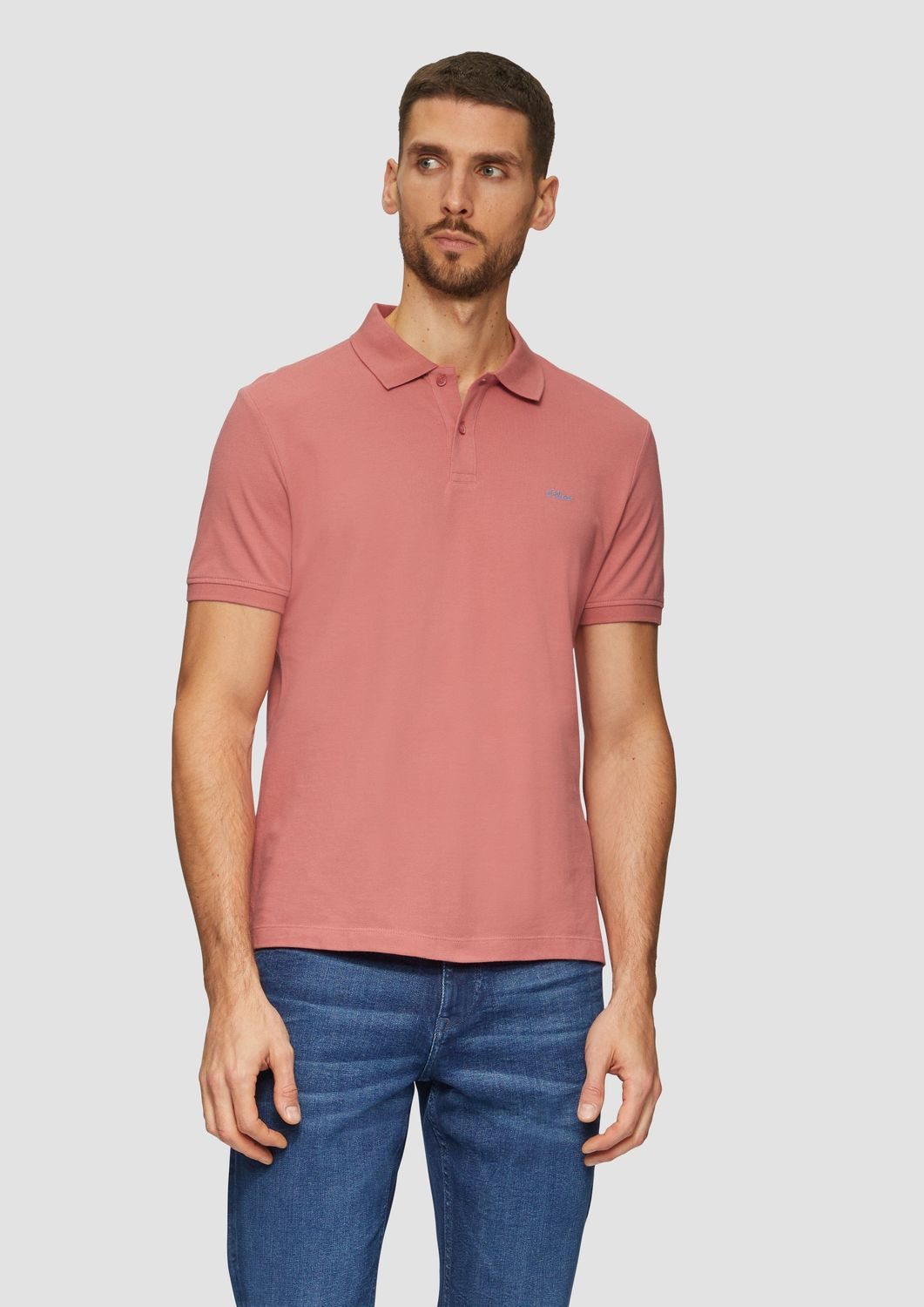s.Oliver Poloshirt Poloshirt Kragen, Knopfleiste, kurzarm günstig online kaufen