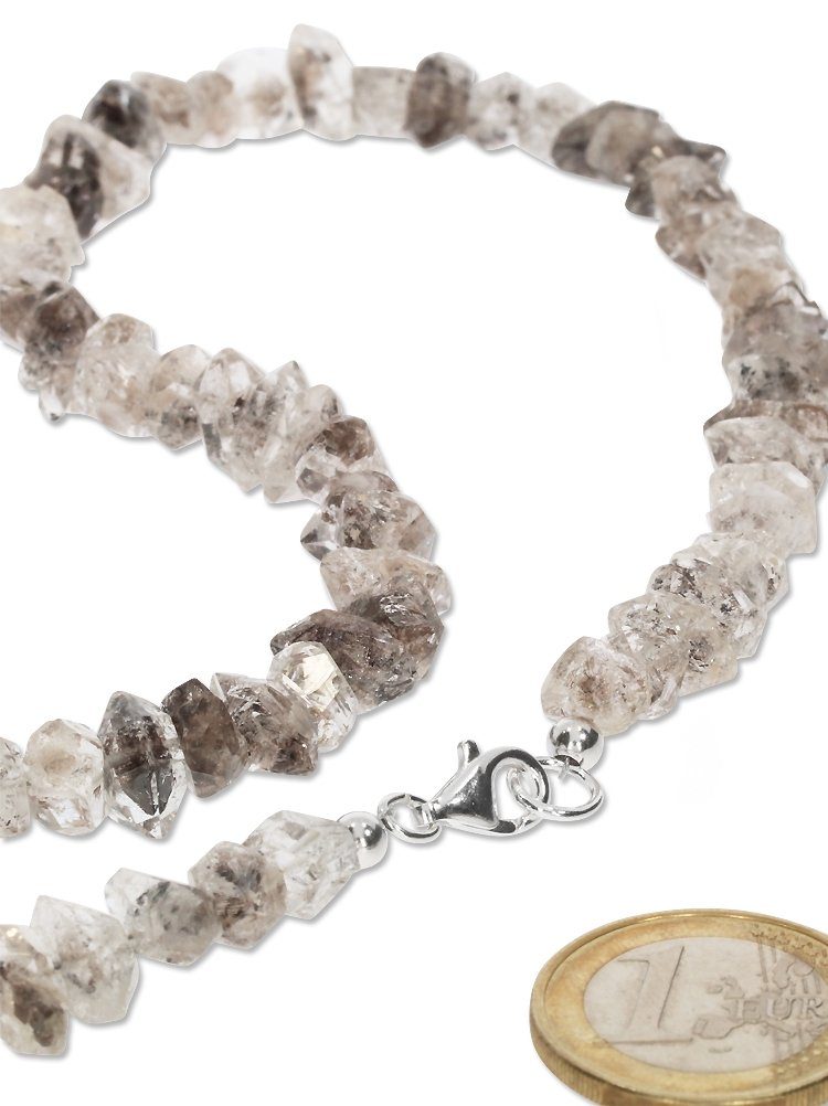 Damen Schmuck Adelia´s Kette ohne Anhänger Bergkristall Halskette 925 Silber 43 cm