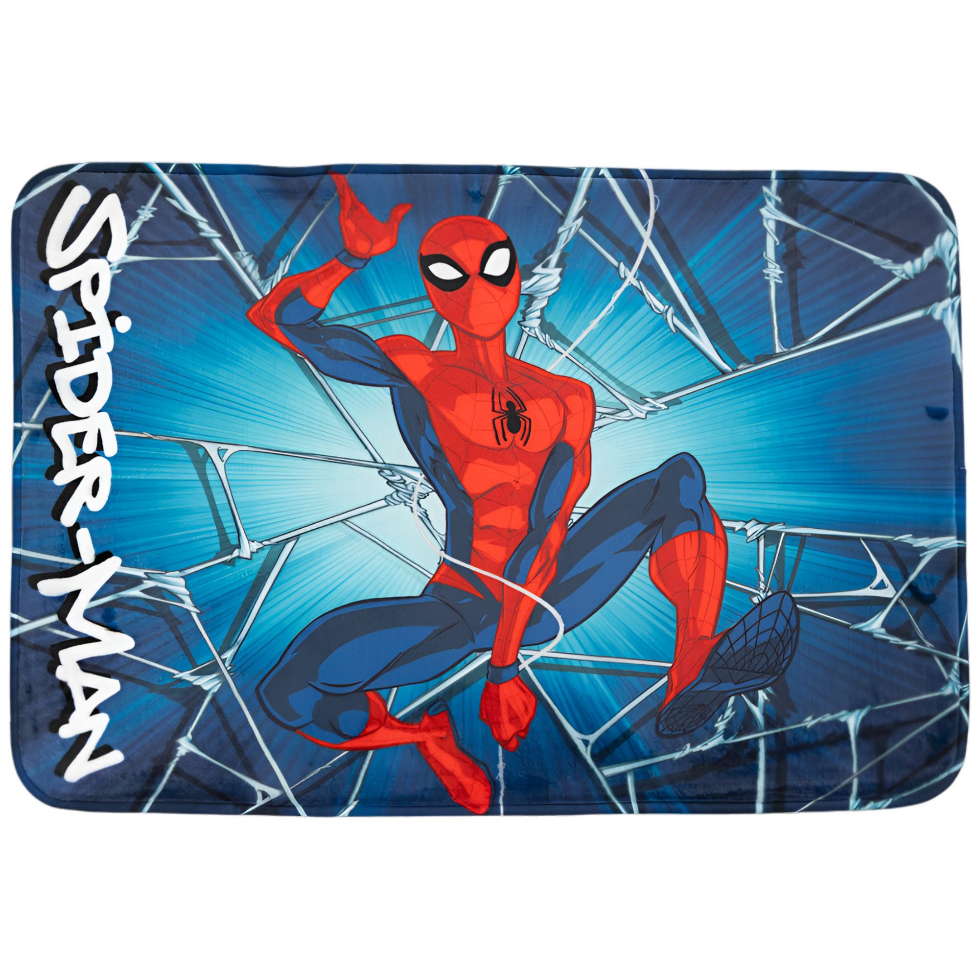 MARVEL Kinderteppich Marvel Spiderman Kinder Teppich Kinderteppich Badvorleger Matte 40x60, Rechteckig