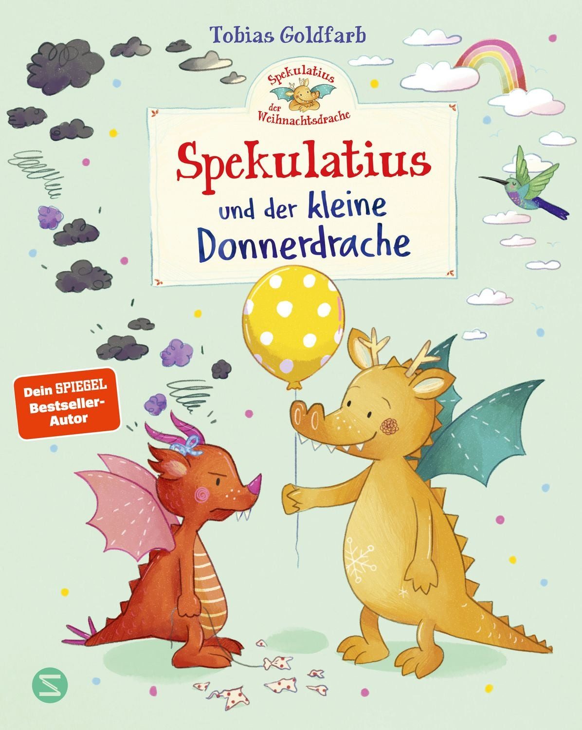 Spekulatius der Weihnachtsdrache. Spekulatius und der kleine Donnerdra / Tobias Goldfarb, Ein neuer Freund für Spekulatius, Für Kinder ab 4 Jahren, Von SPIEGEL-Bestsellerautor Tobias Goldfarb, SPIEGEL-Bestseller