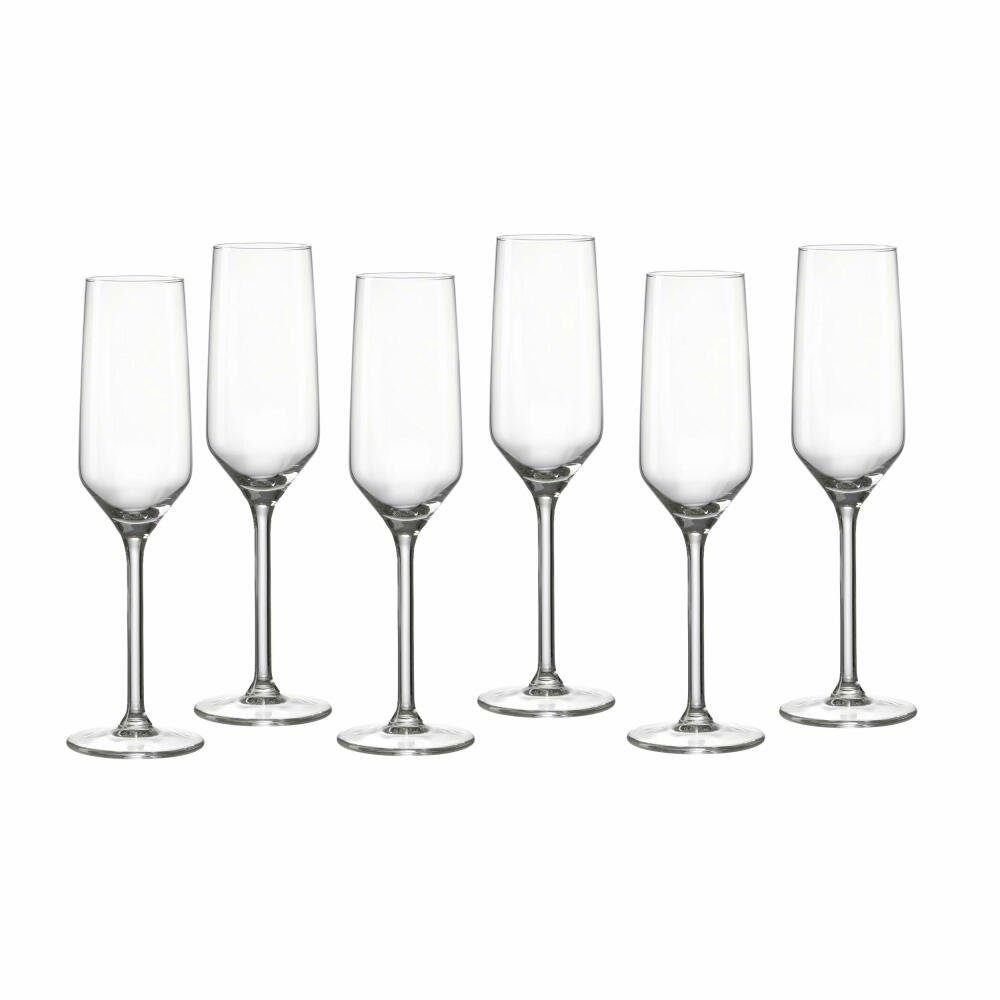 Ritzenhoff & Breker Sektglas Sektkelch Flamenco 6er Set, Glas