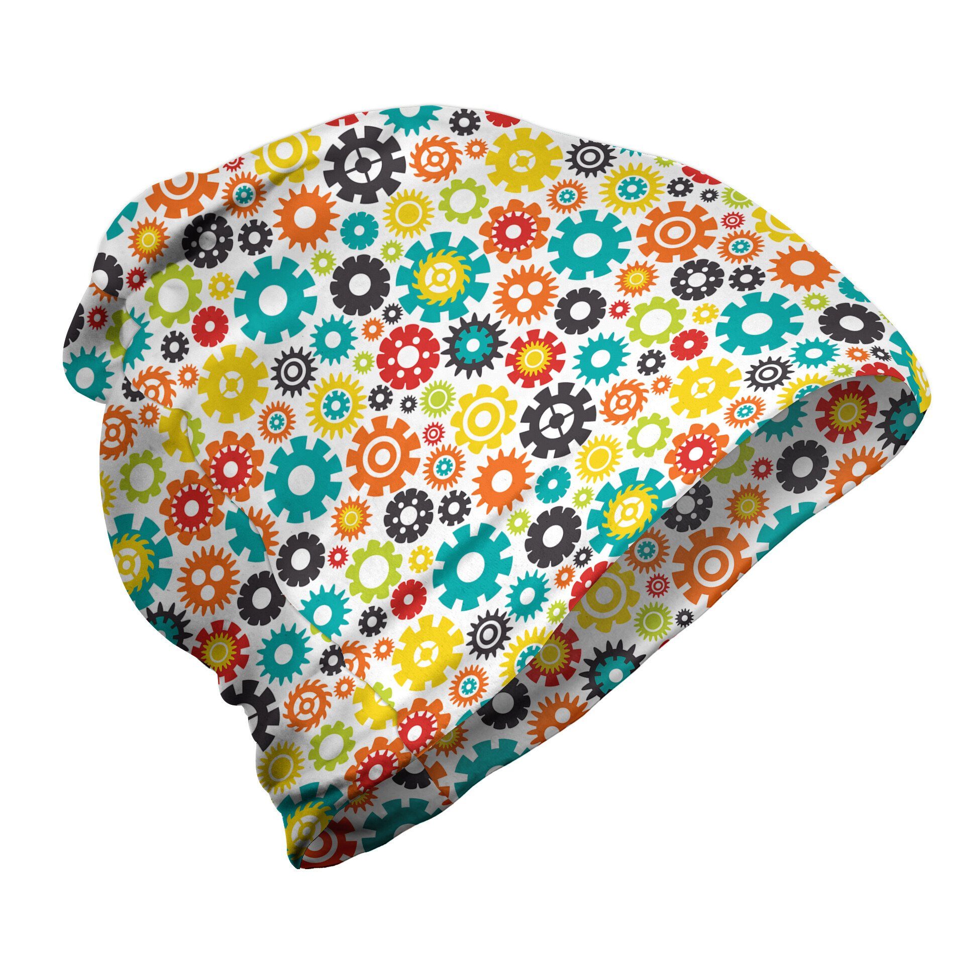 im Abakuhaus Doodle Gears Bunte Freien Wandern Abstrakt Beanie