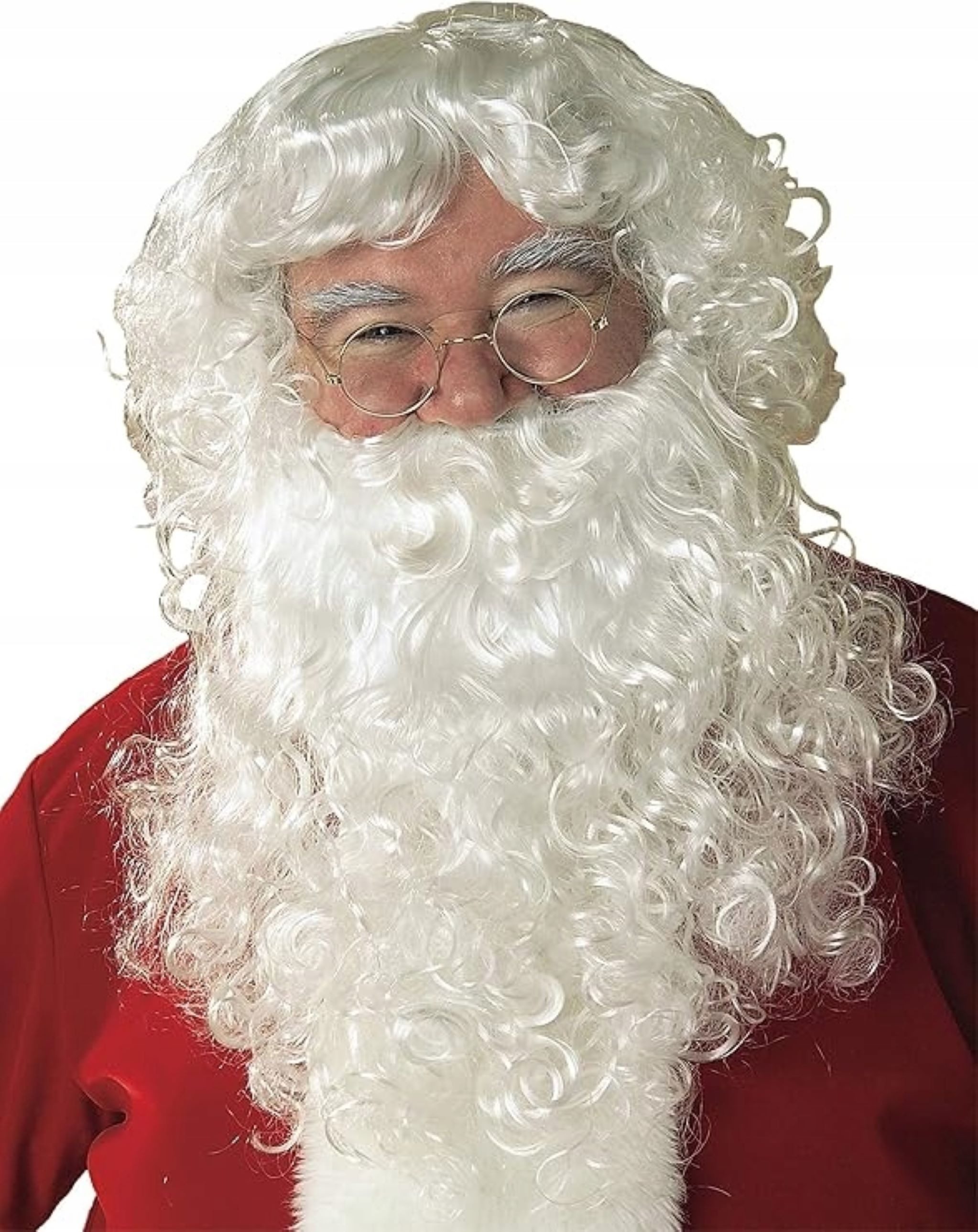christmas gifts Kostüm Perücke und Bart Set für Weihnachtsmann Kostüm – hochwertig