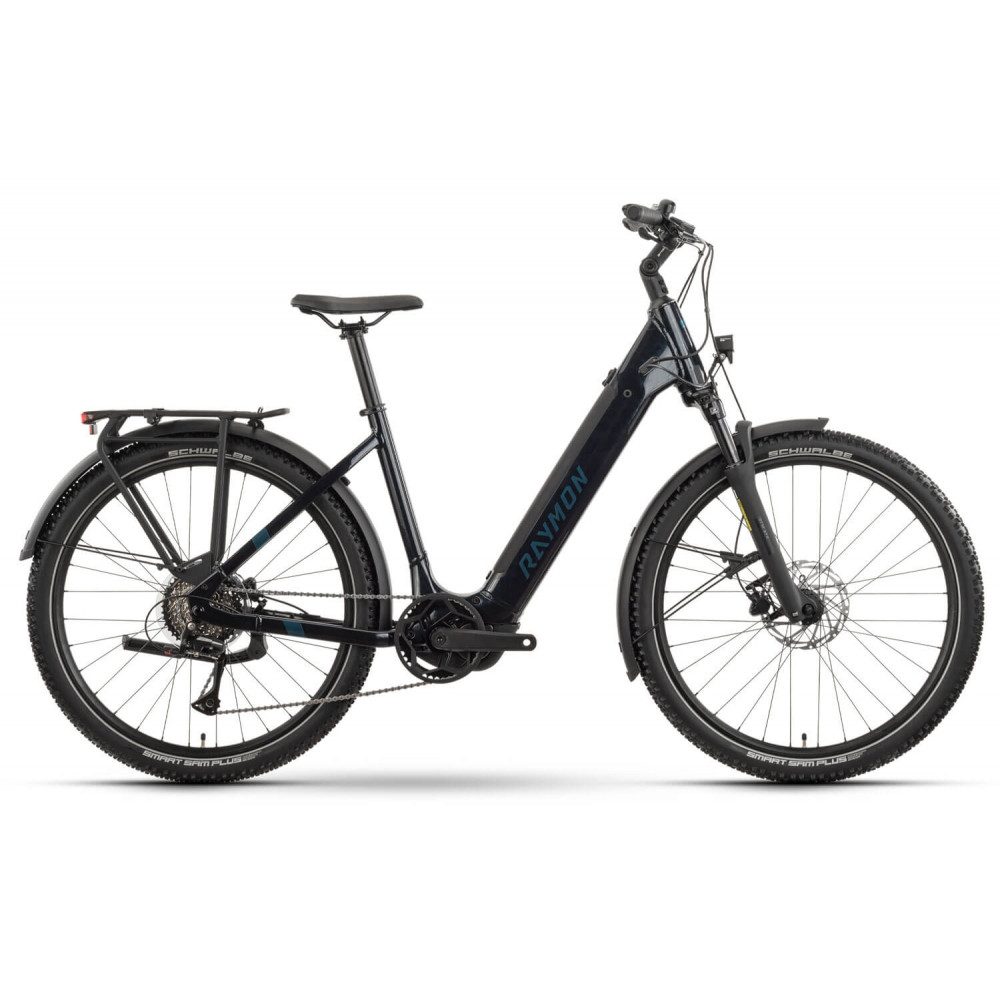R Raymon E-Bike Tourray 720 Wave Trekking E-Bike nebularblue M=47cm, 27,5