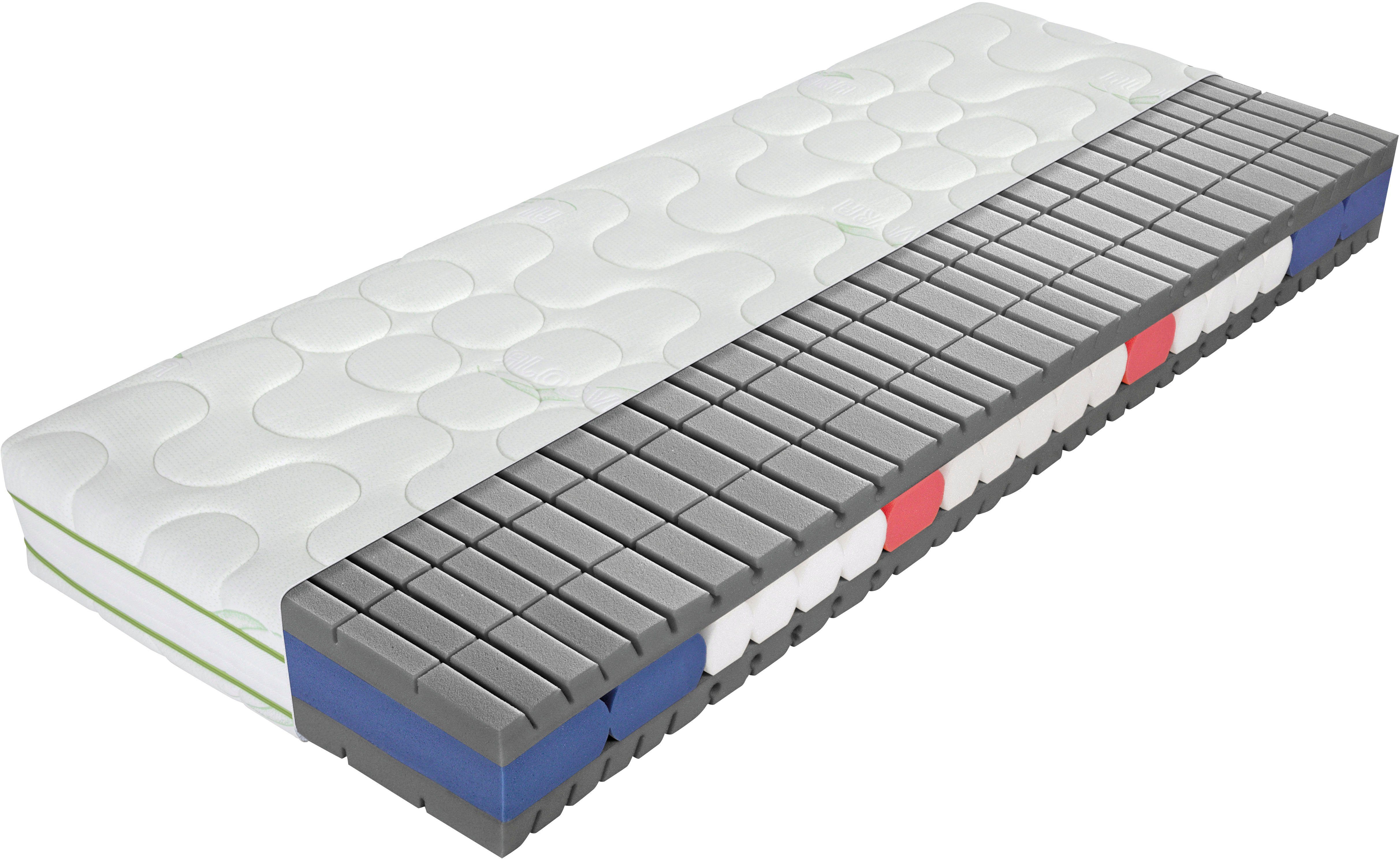 Kaltschaummatratze Harmonie KS 19, ADA premium, 21 cm hoch, Innovative Schnitttechnik