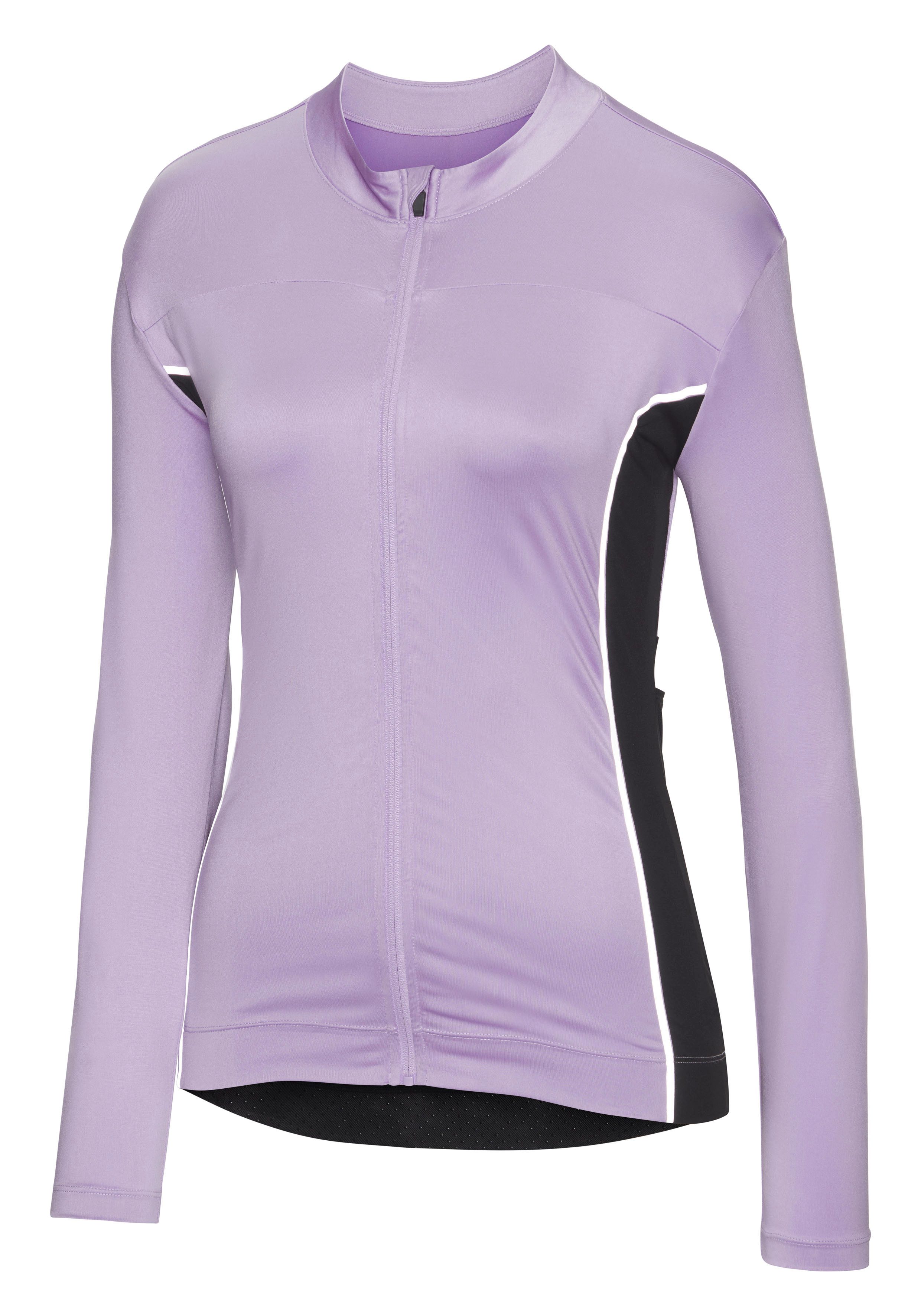 vivance active Funktionsshirt - Fahrradshirt mit reflektierenden Details, Radsport