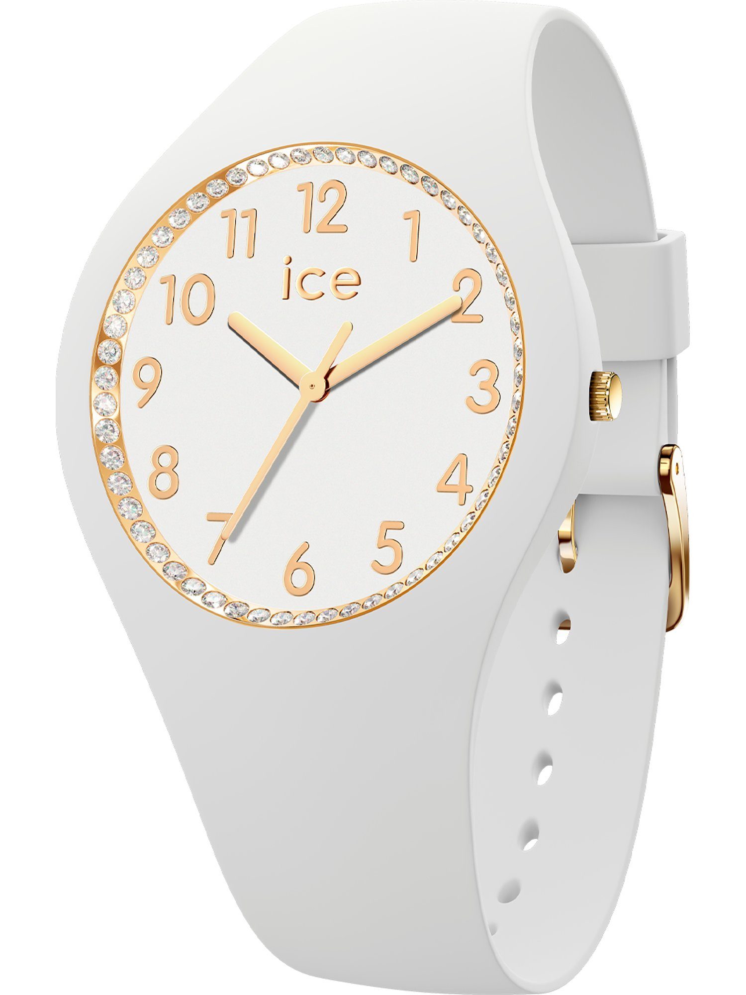 ice-watch Quarzuhr ICE cosmos White crystal numbers M, 021048