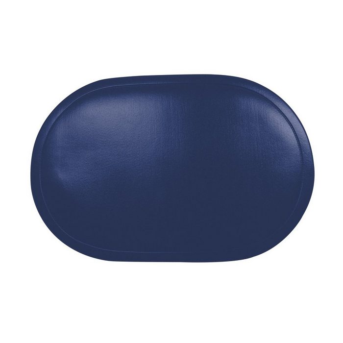 Platzset Tischset Kunststoff oval 01058118101 blau Saleen (1-St) 45 x 30 cm
