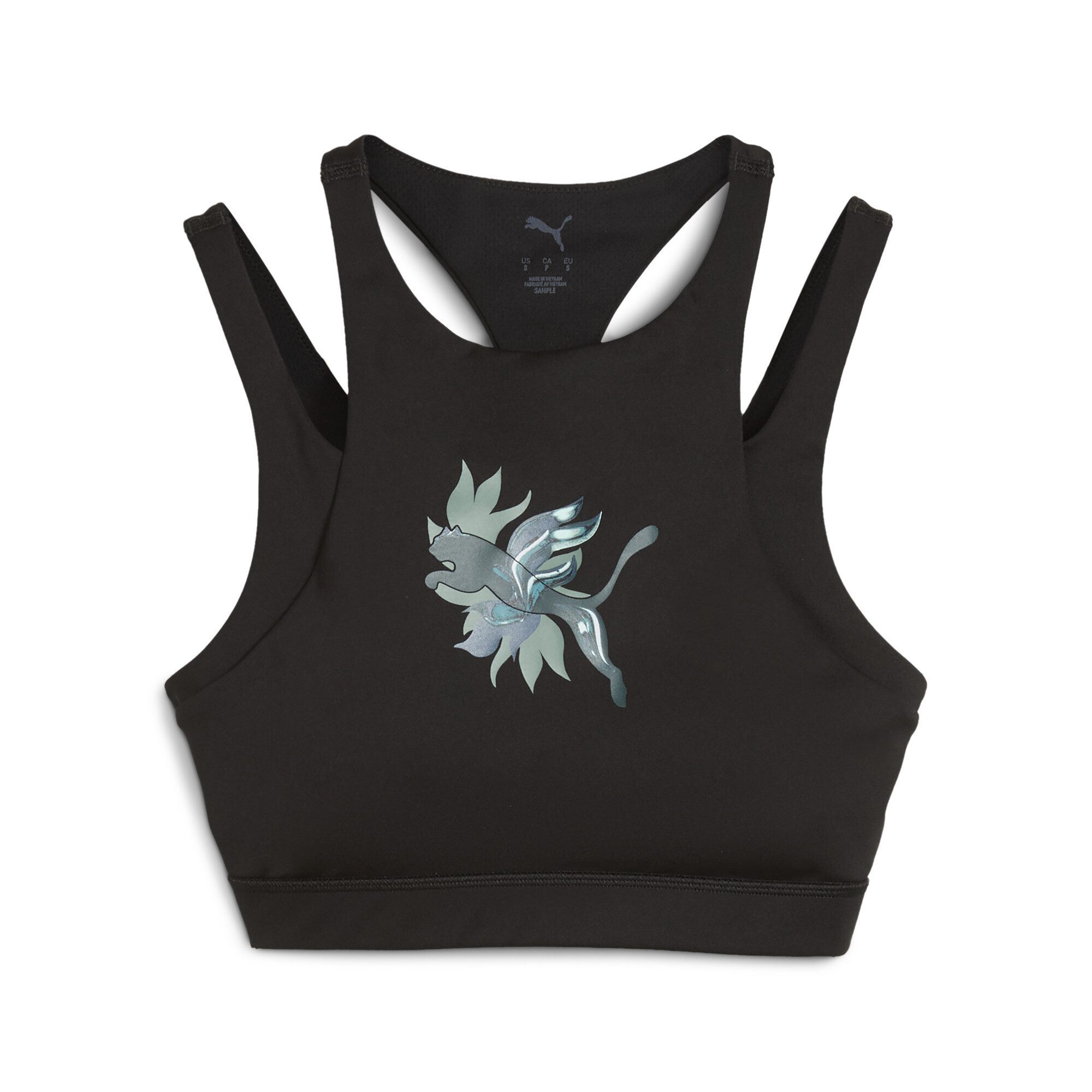 PUMA Sport-BH GREEN TERRAINS GRAPHIC BH für mittlere Belastung Damen günstig online kaufen