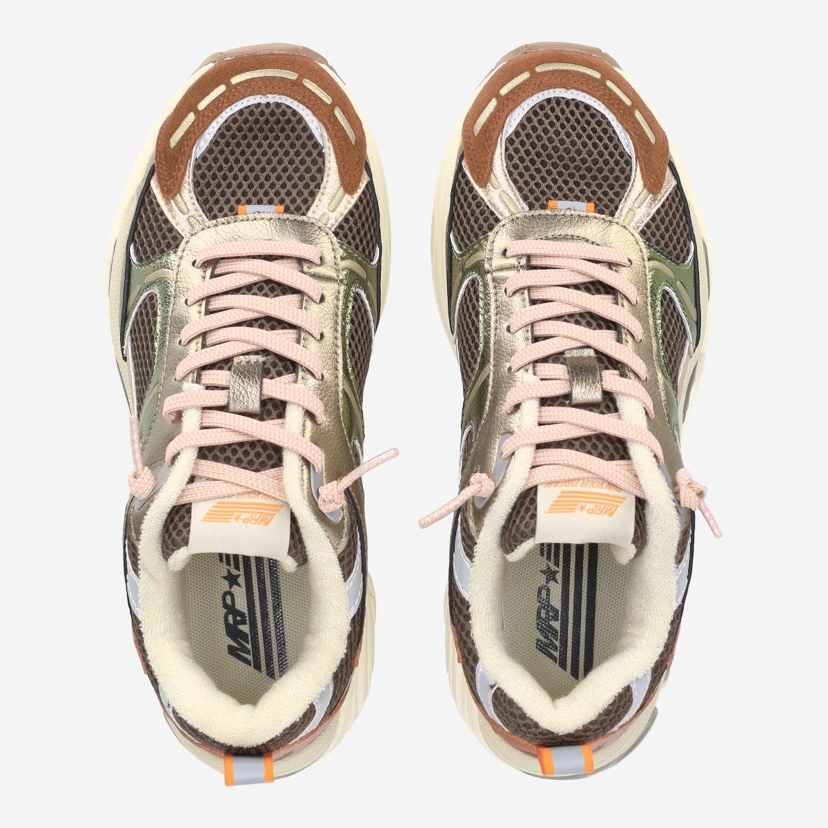 MRP MRP MRP01 V.50, Sneaker, Braun, Orange, kombiniert, Damen Sneaker