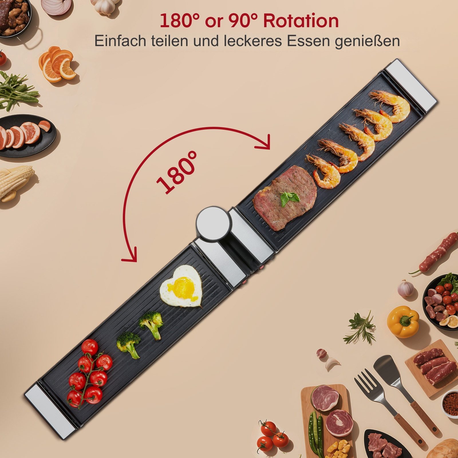 FOHERE Raclette drehbar - Bild 2