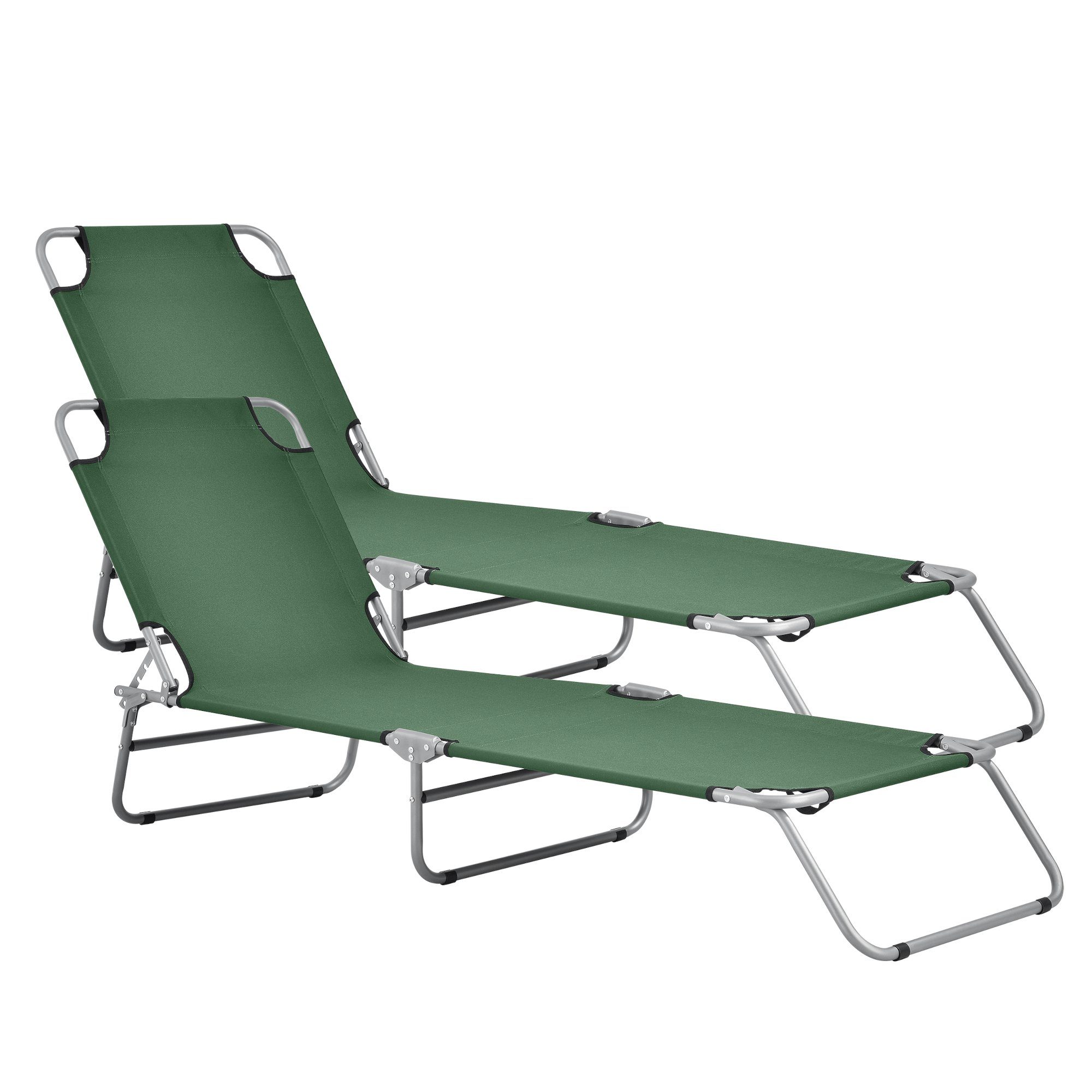 casa.pro Gartenliege, Set, 2 St., 2-tlg., günstig online kaufen