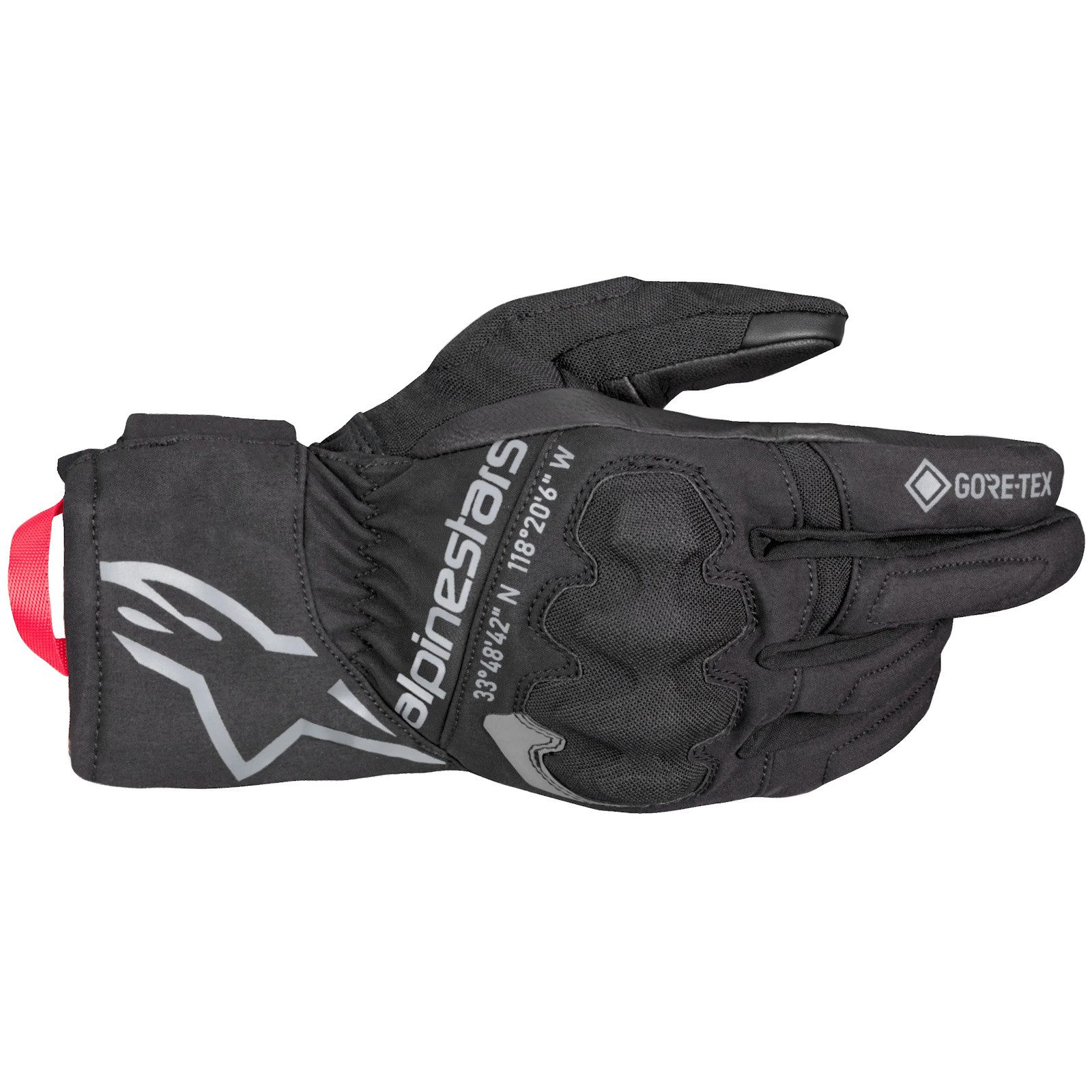 Motorradhandschuhe Alpinestars Crestone GTX Handschuhe Schwarz