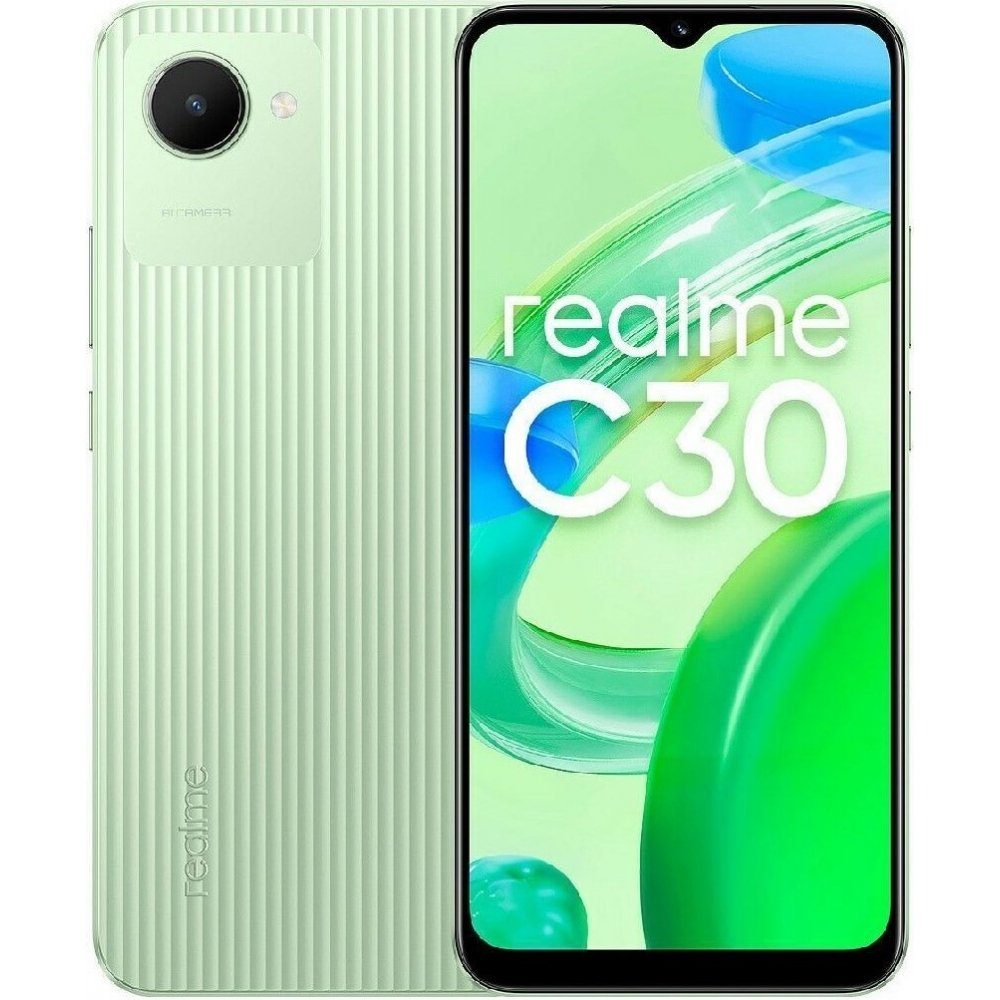 Realme C30 32 - (6,5 32 Speicherplatz) bamboo Smartphone Zoll, 3 / GB green GB Smartphone GB 