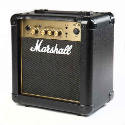Marshall Verstärker (MG10G Black & Gold - Transistor Combo Verstärker für E-Gitarre)