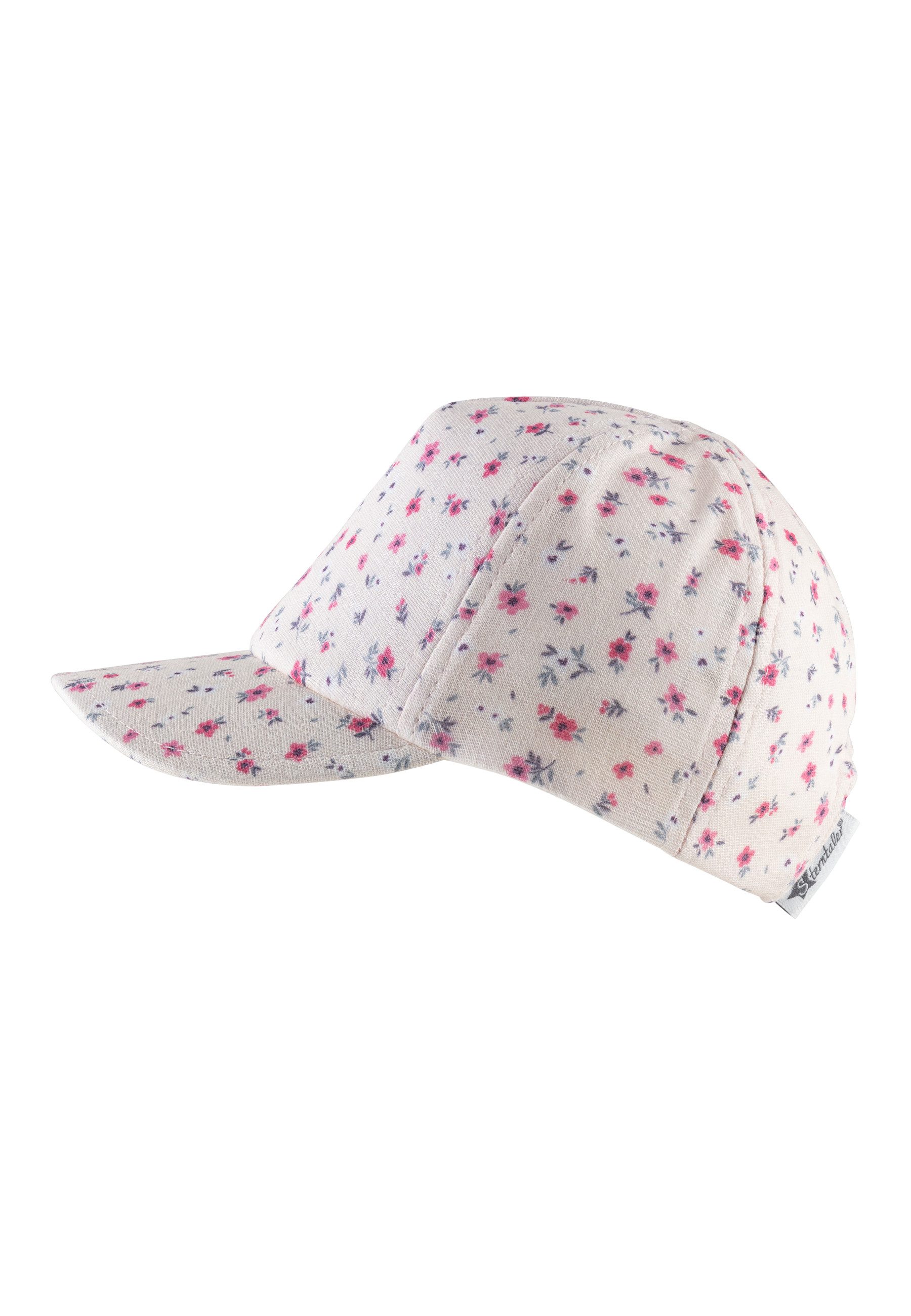Sterntaler® Schirmmütze Basecap Blumen (1-St)