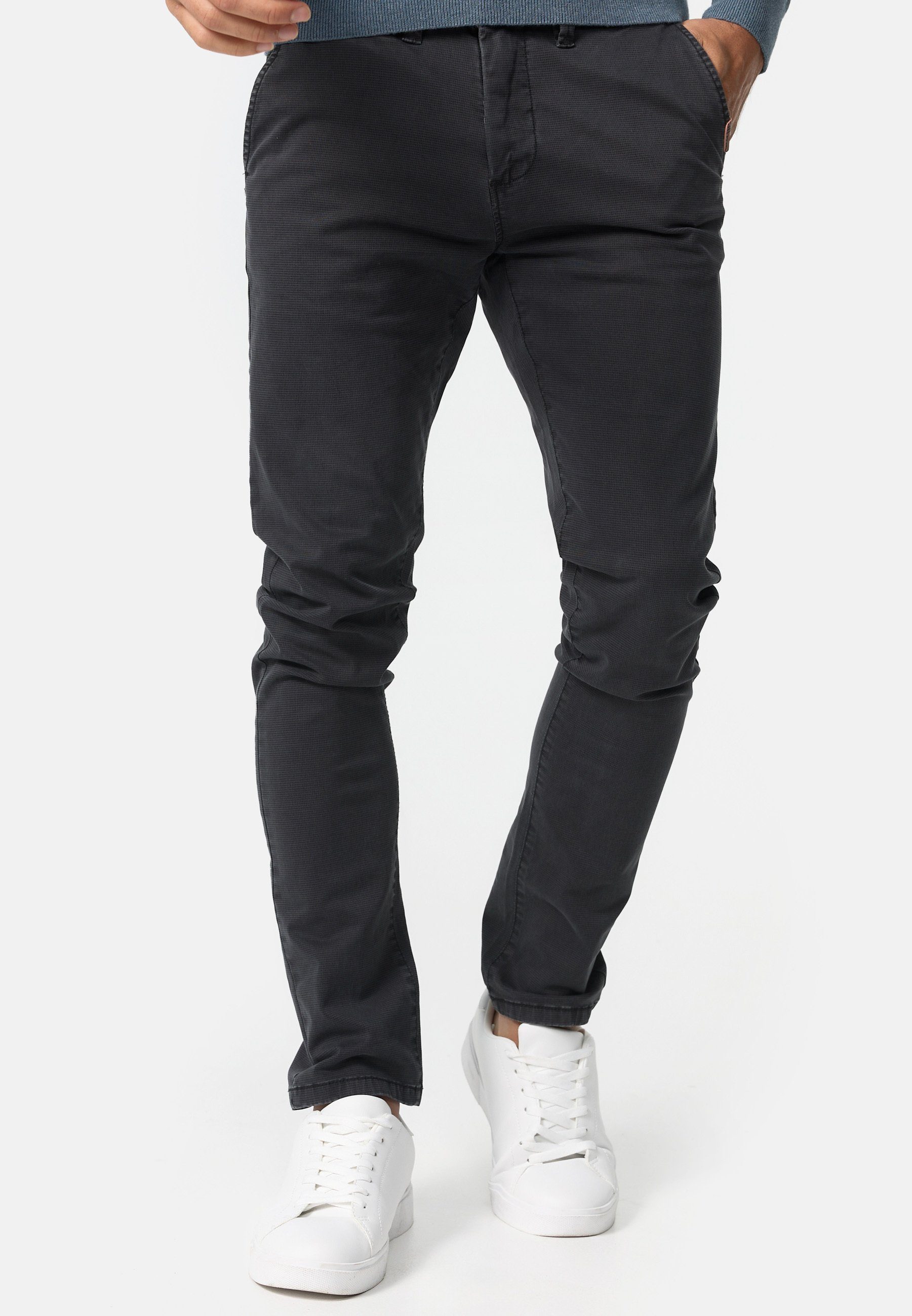 Indicode Chinohose Herren Eary Chino Hose Herrenhose aus elastischer Baumwo günstig online kaufen
