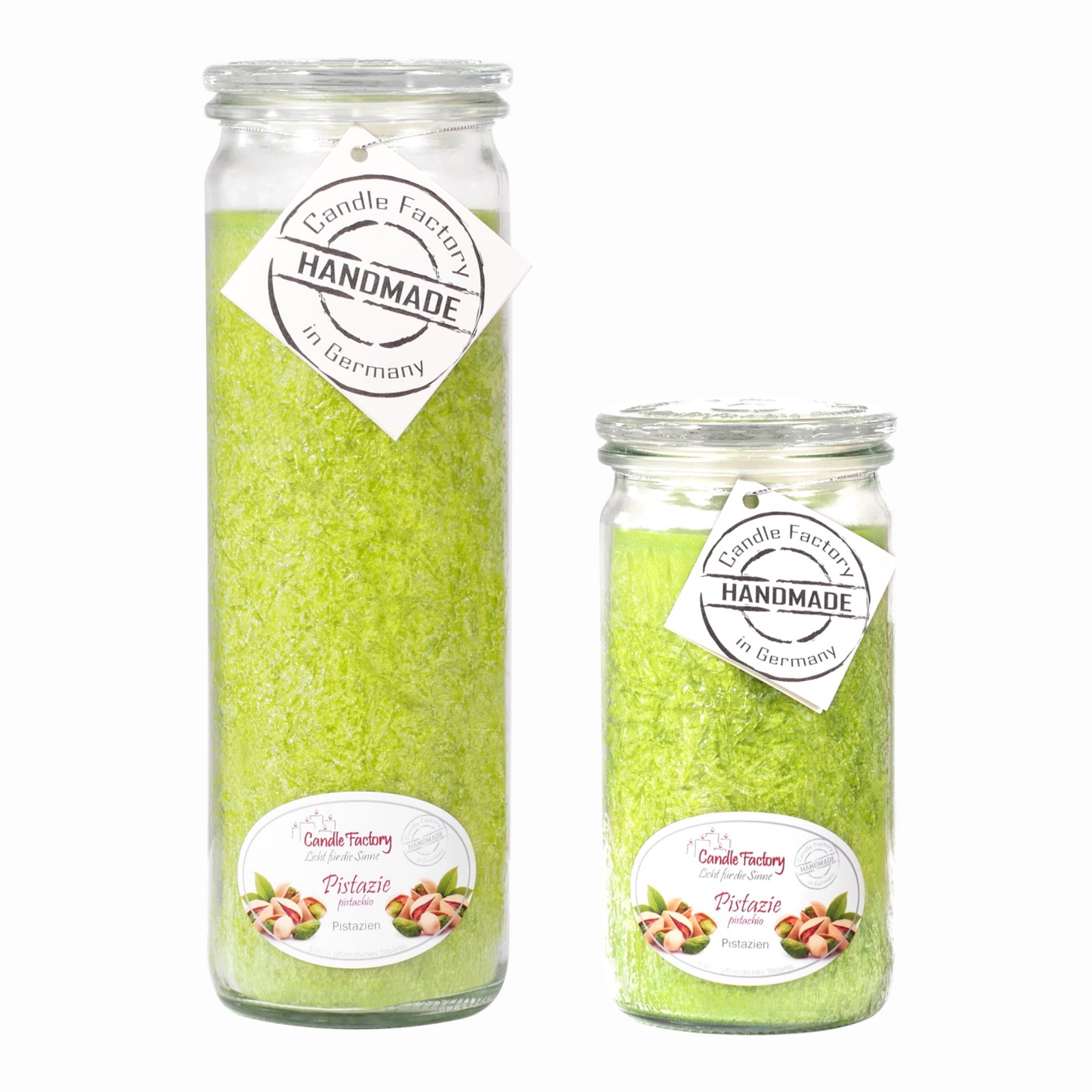Candle Factory Duftkerze Candle Factory Kerzen-Set Pistazie Big + Mini Jumbo Duftkerze