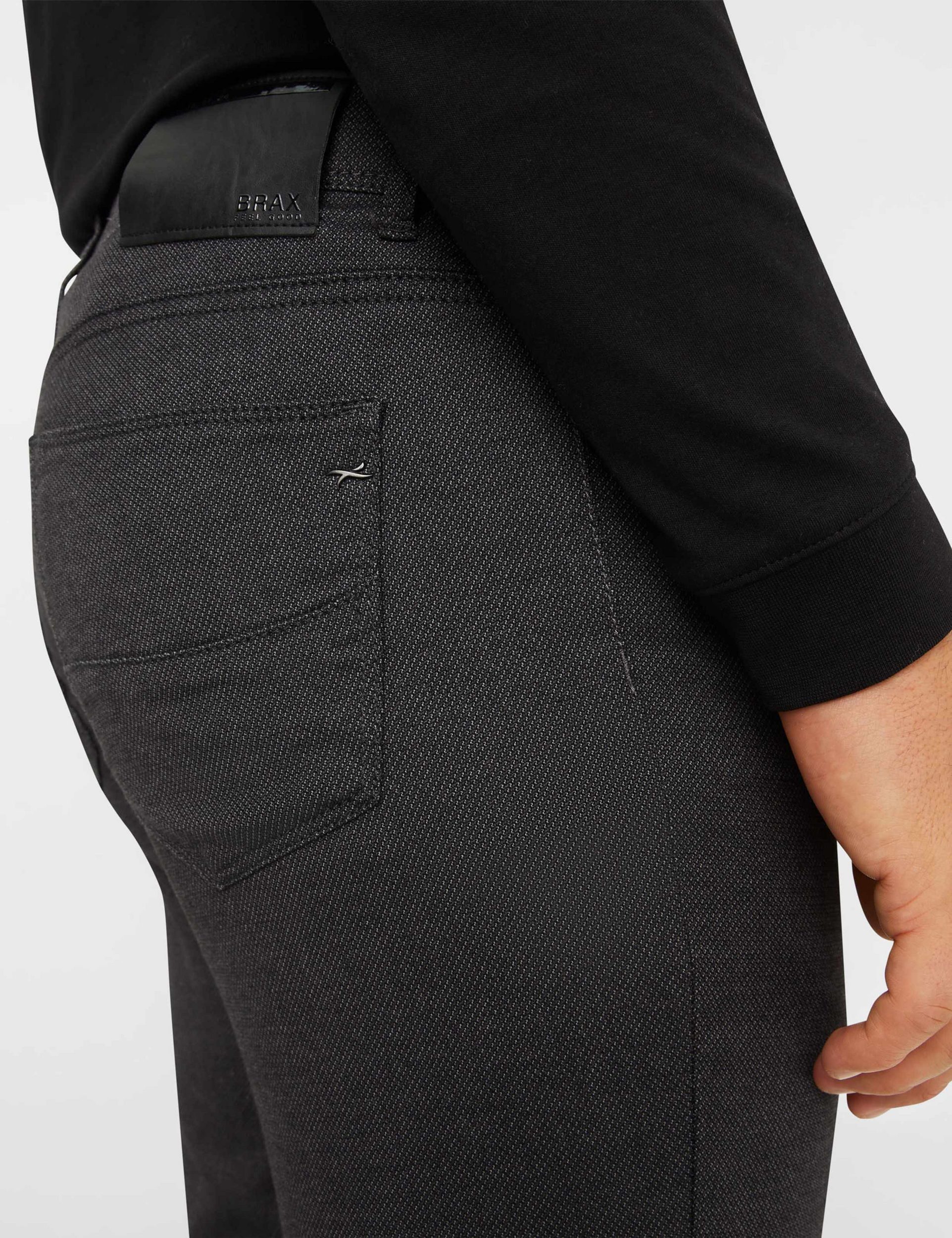 Brax 5-Pocket-Hose CADIZ - Wool-Look aus softem Baumwoll-Mischgewebe – Bild 4 von 5