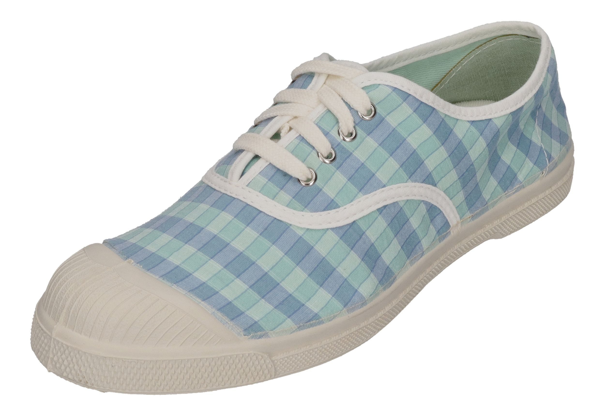 Bensimon SUMMER CHECKS Sneaker aqua