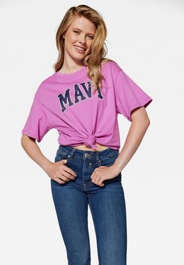 Mavi Oversize-Shirt MAVI PRINTED TEE Oversize T-Shirt Mit Mavi Print