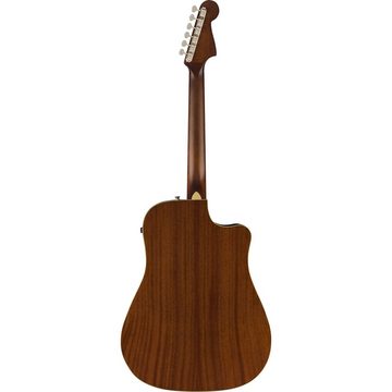 Fender Westerngitarre, Westerngitarren, Lefthand Gitarren, Redondo Player Lefthand WN Natural - Westerngitarre für Linkshänder