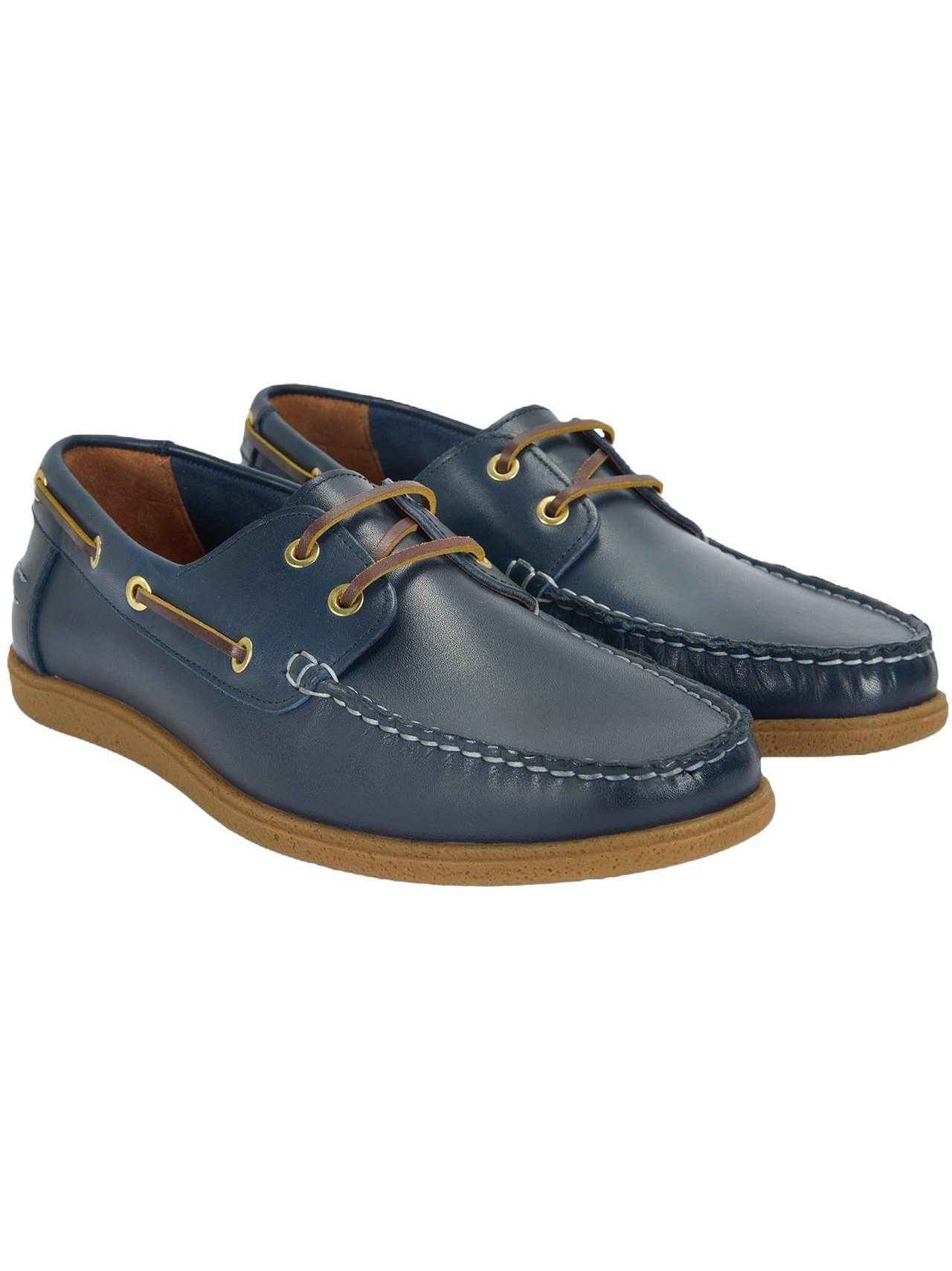 Desa Herren-Lederslipper – Flacher Absatz, ohne Verschluss Daunenschuh
