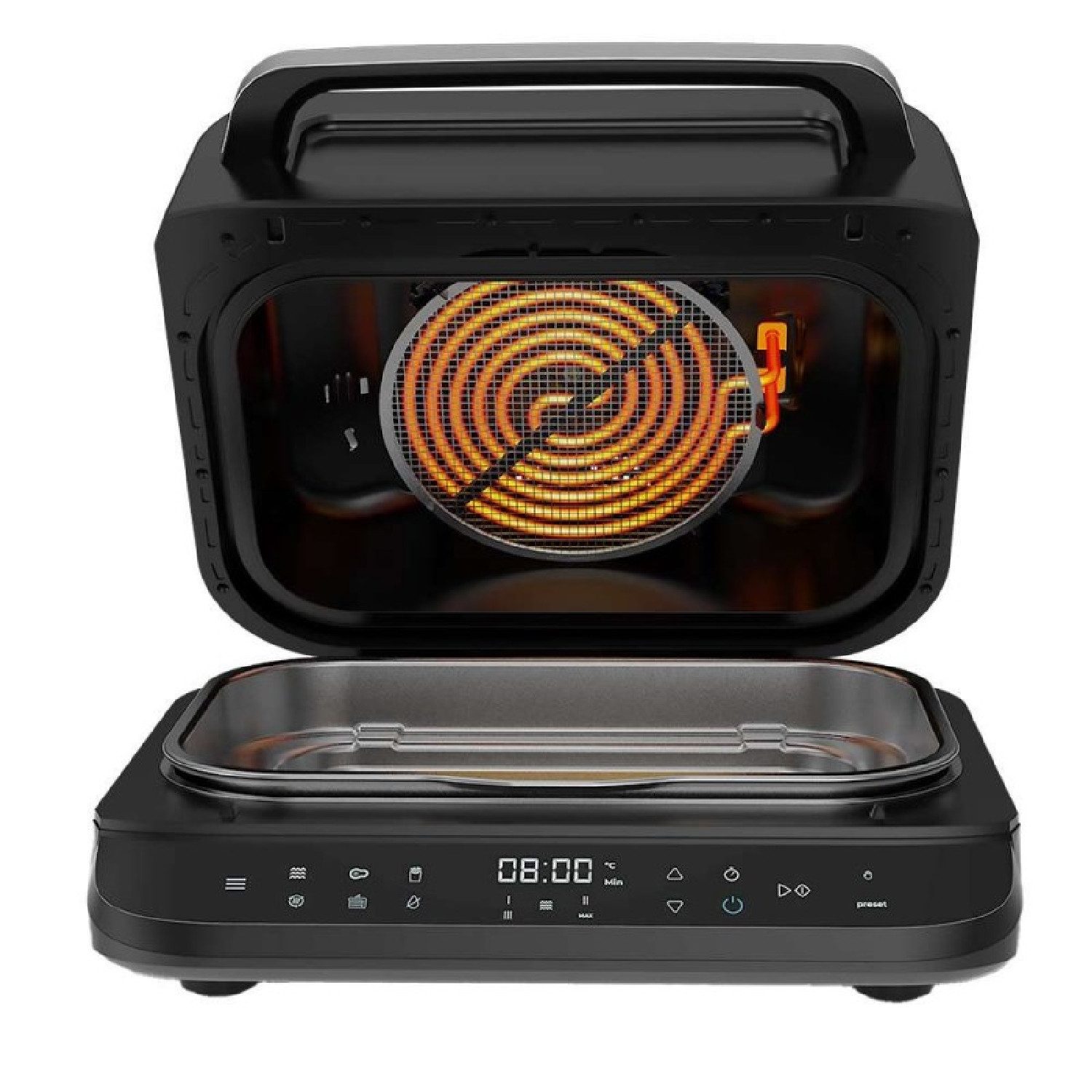 Cecotec Heißluftfritteuse, 2400 W, Cecofry FireDome 6000
