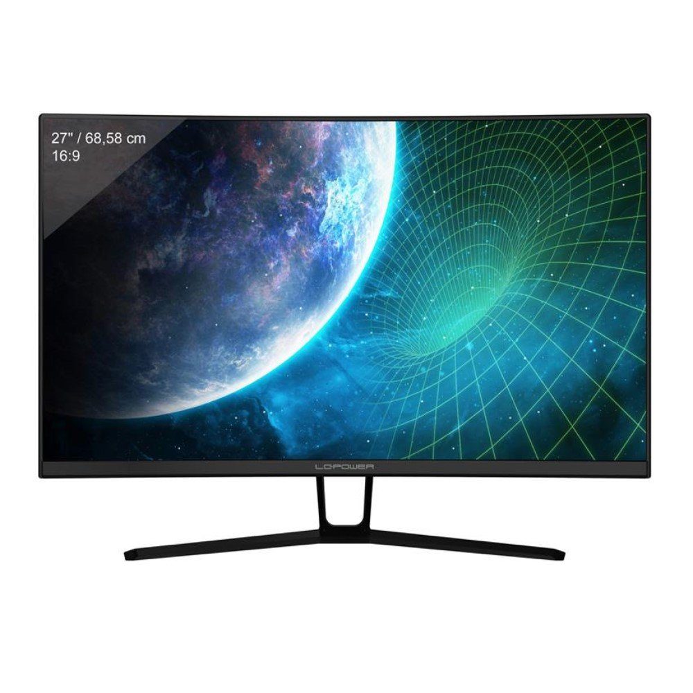 LC-Power LC-M27-QHD-144-C-V2 144 Blue-Blaulichtfilter, cm/27 ms 4 (68,58 QHD, GamePlus-Funktion) Sync, Hz, 2560 Overdrive, Curved-Gaming-Monitor Reaktionszeit, \