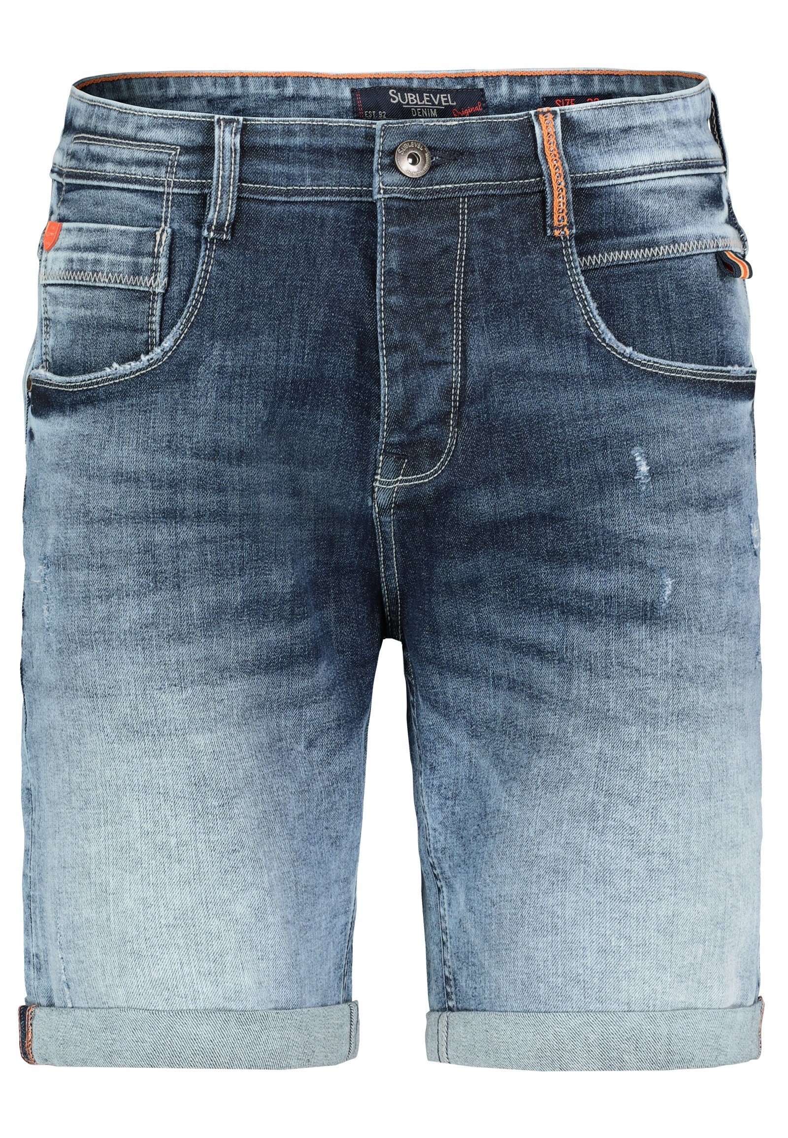 Urban Surface Bermudas Herren Jogging Shorts Freizeit Bermuda kurze Hose Jeans Sweat Denim