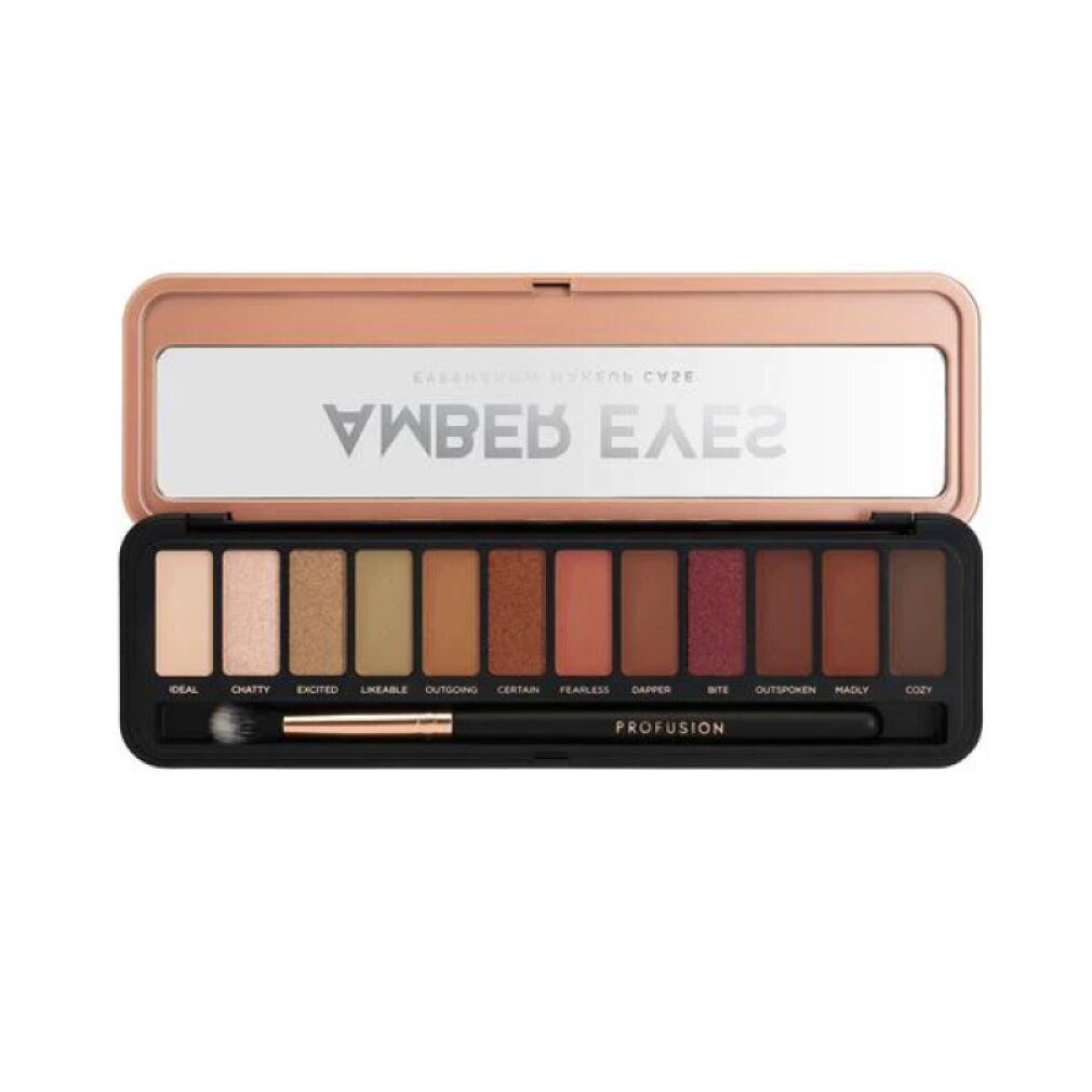 Lidschatten, Amber Eyes, Eyeshadow Palette, 12 g