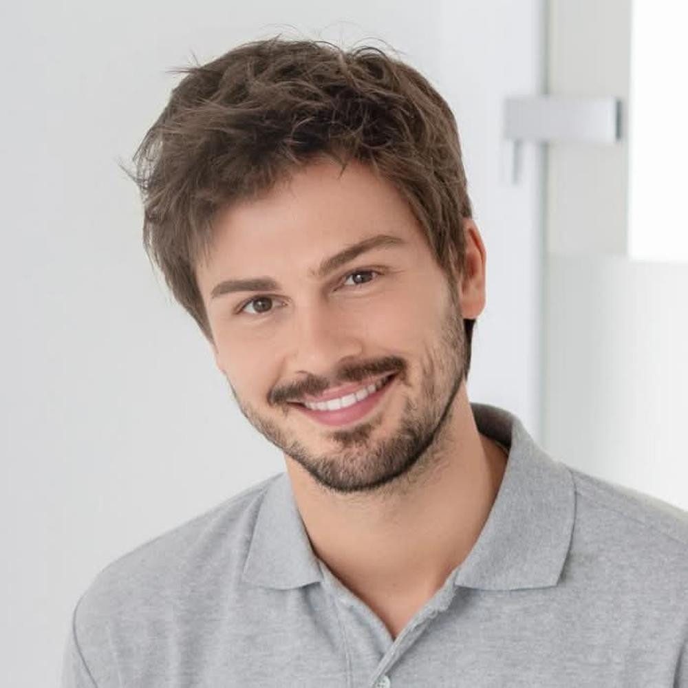 Ellen Wille Toupet Ellen Wille Brad, Mit natürlichem Filmansatz und atmungsaktiver Monofilament-Kappe.