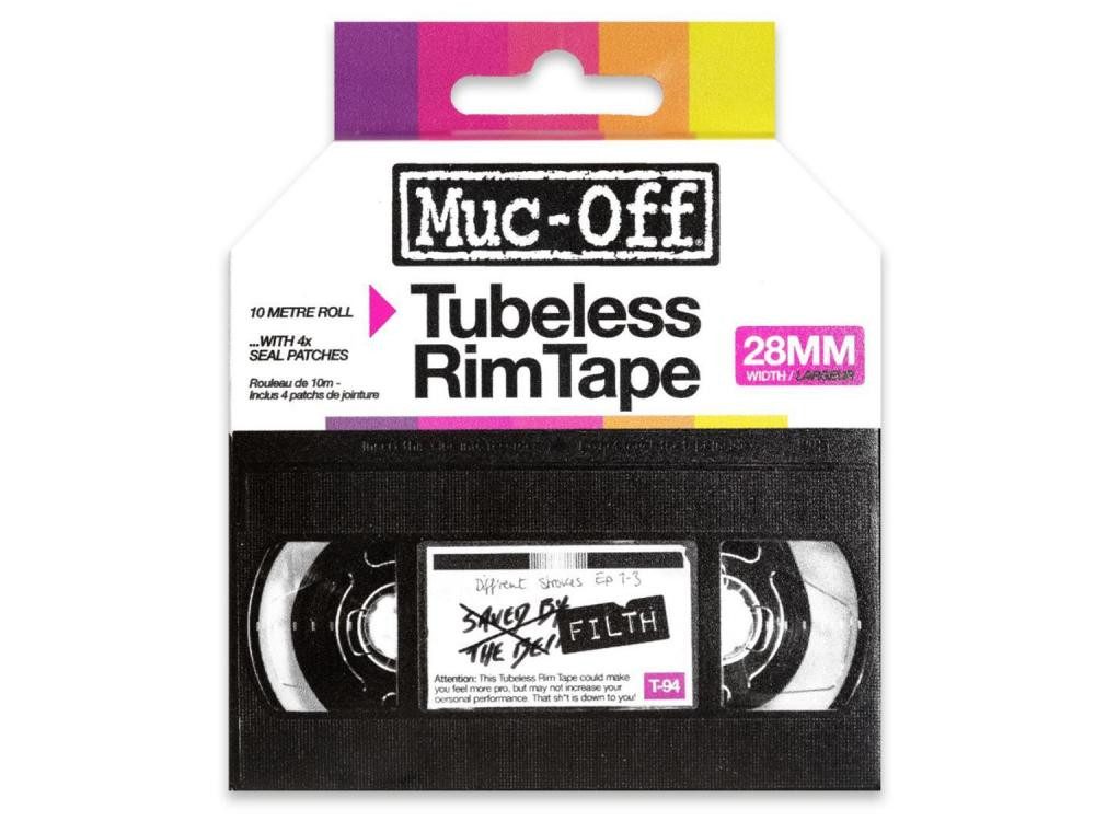 Muc-Off Fahrradreifen Muc Off Rim Tape 10m Roll pink 30