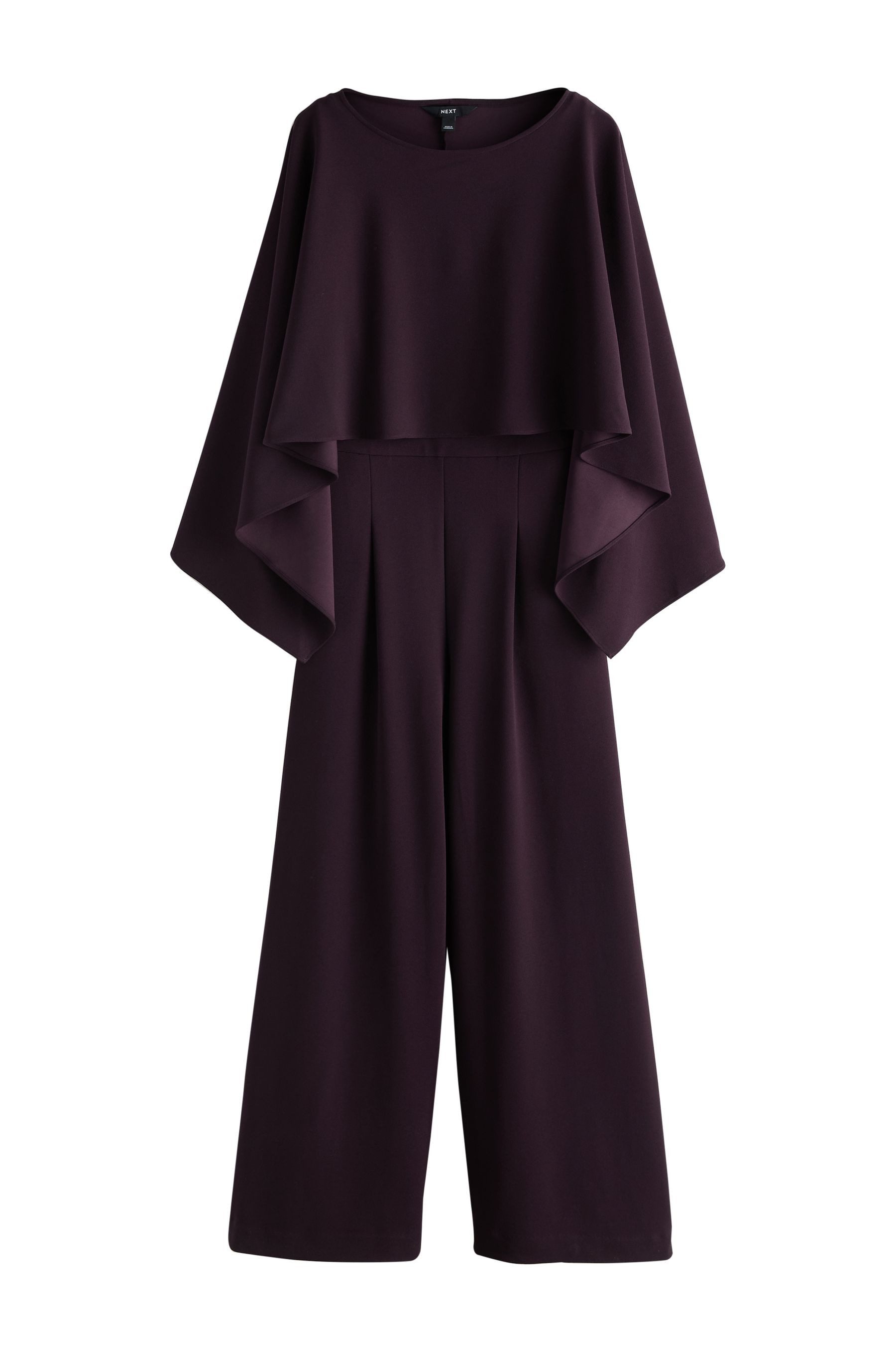 Next Jumpsuit Festlicher Cape-Jumpsuit aus Jersey (2-tlg)